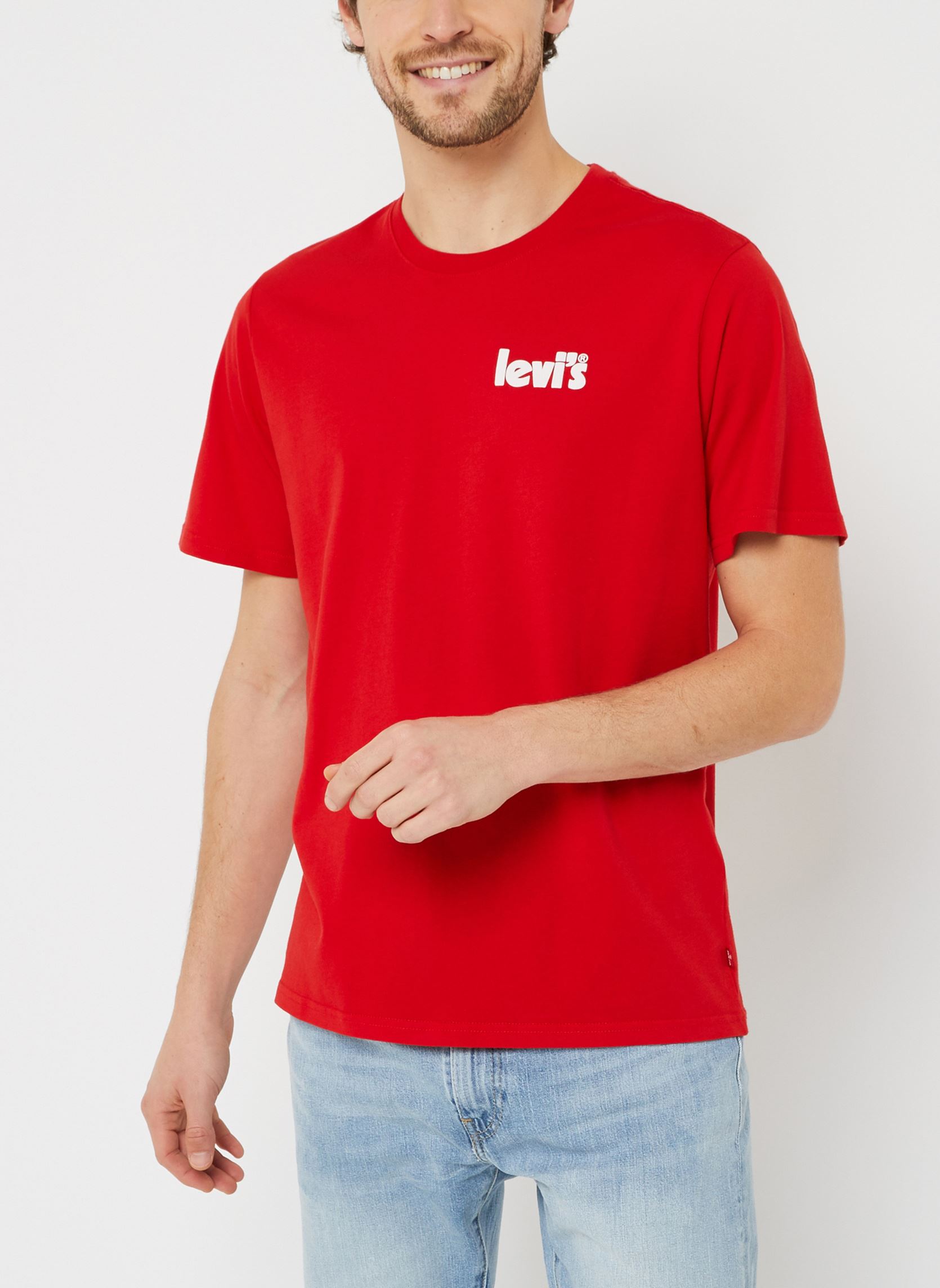 T-shirts SS RELAXED FIT TEE heren rood Levi's T-shirts SS RELAXED FIT TEE heren rood Poster Aura Orange