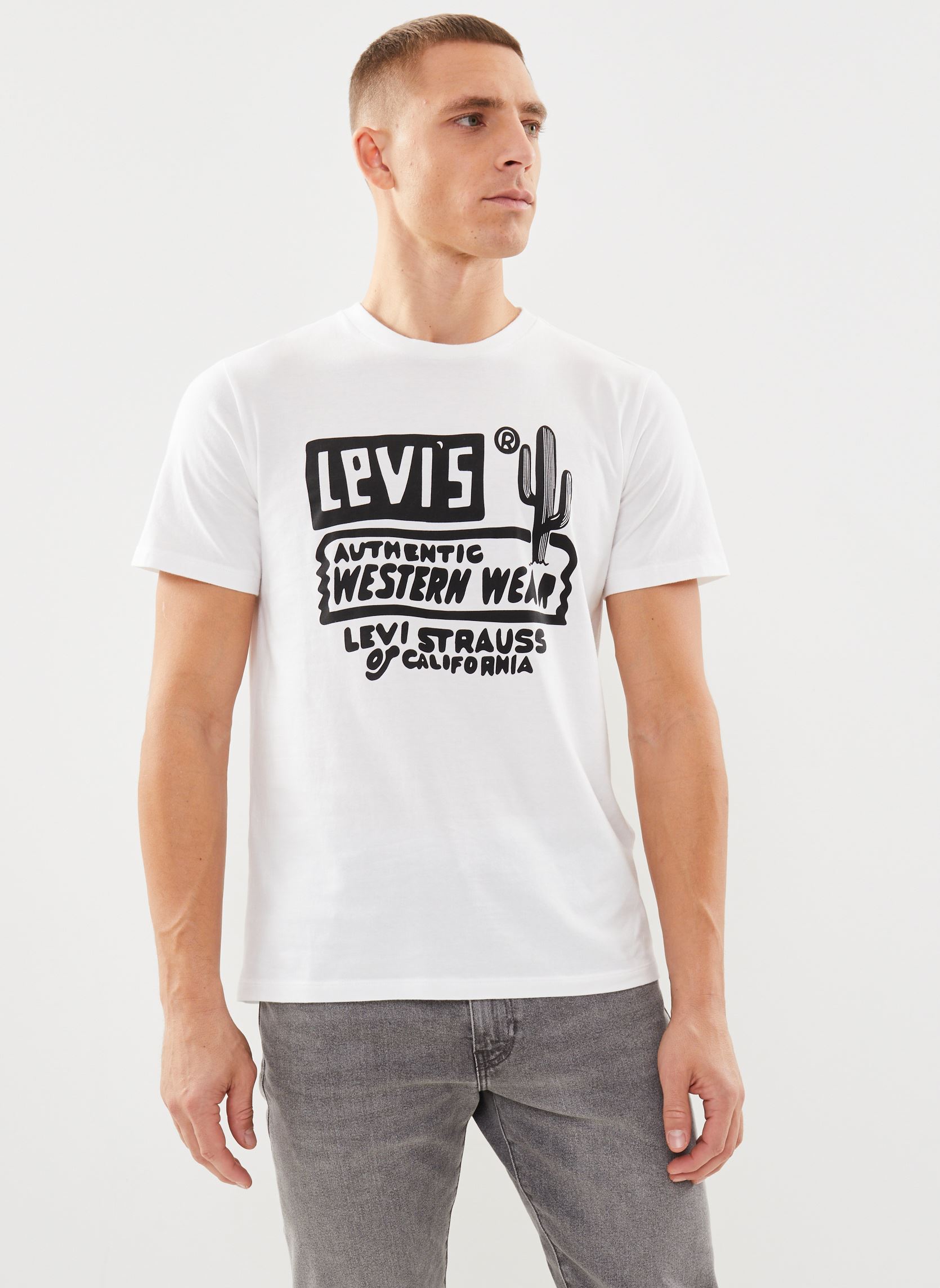 Vêtements Levi's GRAPHIC CREWNECK TEE pour  Accessoires