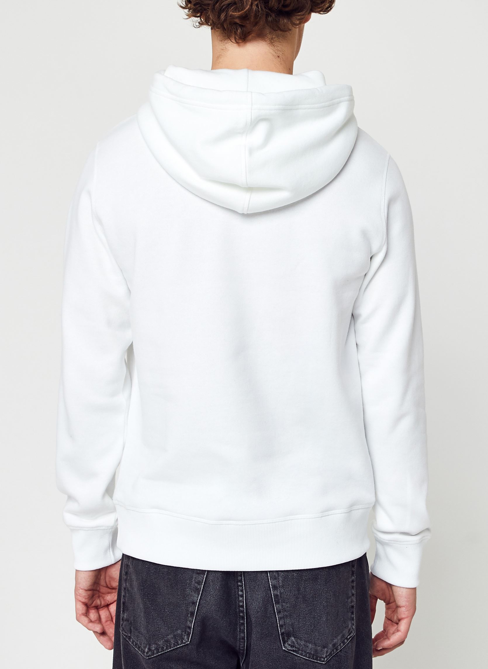 Sweats Ck Essential Hoodie homme blanc Calvin Klein Jeans Sweats Ck Essential Hoodie homme blanc BRIGHT WHITE