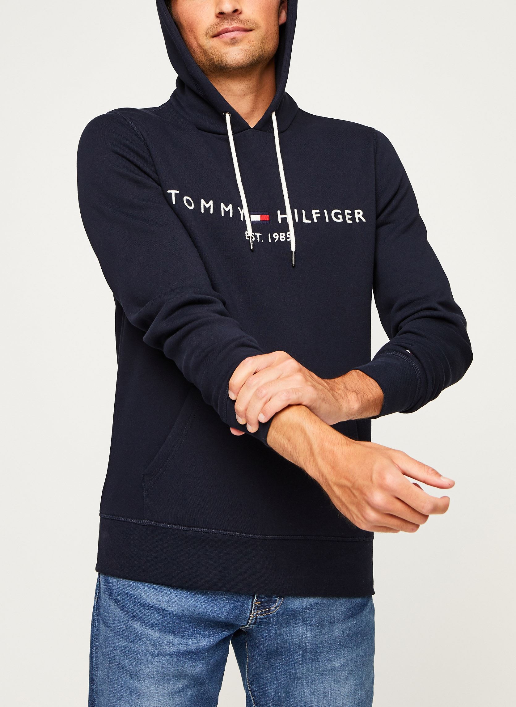 Sweat shirt Tommy Hilfiger TOMMY LOGO HOODY Unique - vue 10