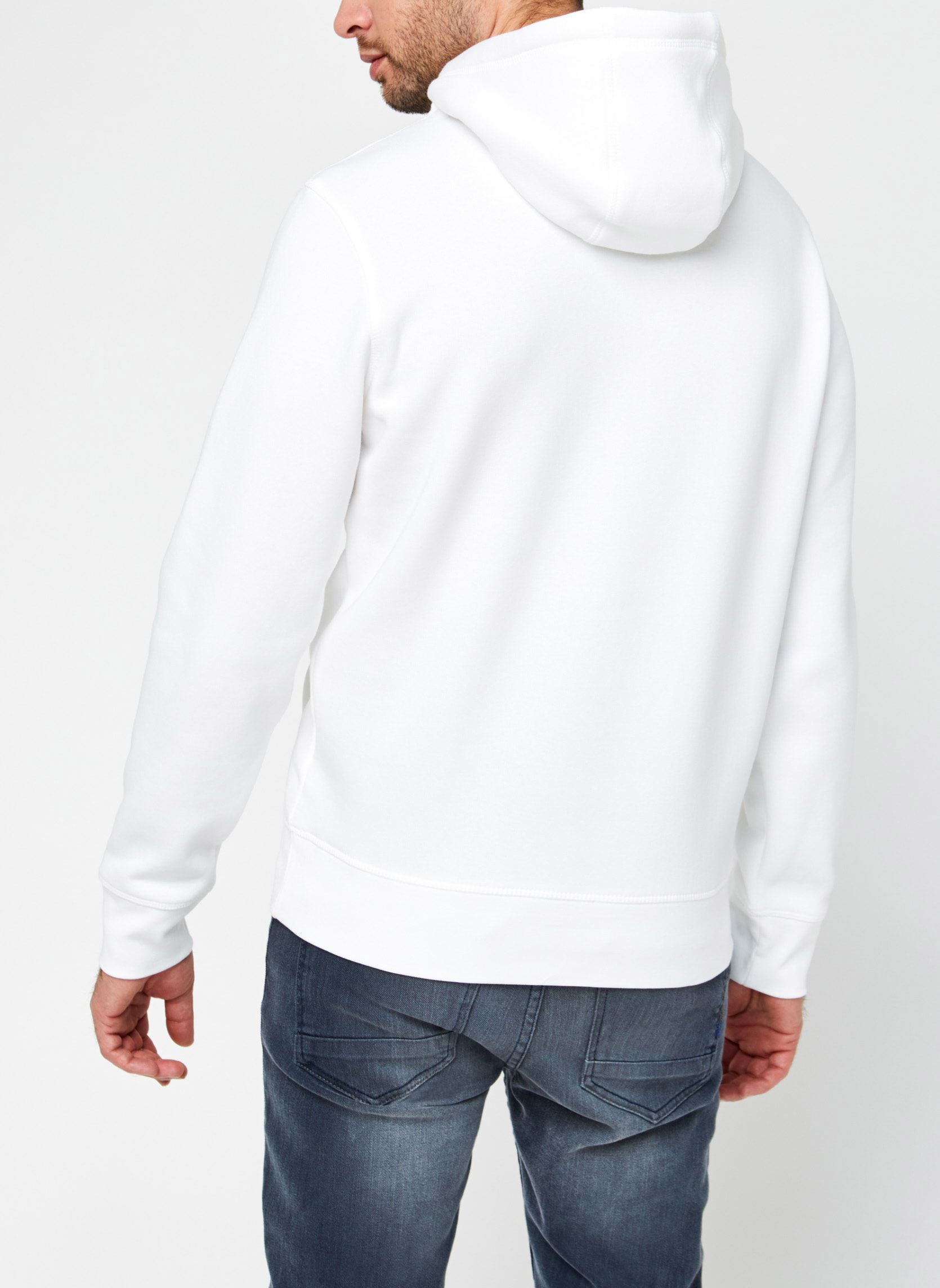 Sweats à capuche Tommy Logo Hoody homme blanc Tommy Hilfiger Sweats à capuche Tommy Logo Hoody homme blanc White