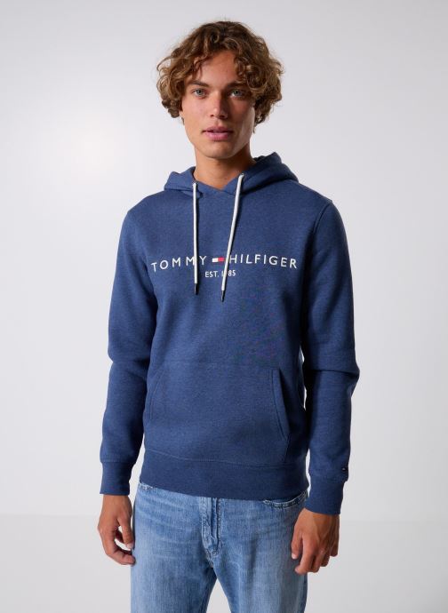 Tommy Hilfiger Sweats à capuche Tommy Logo Hoody homme bleu