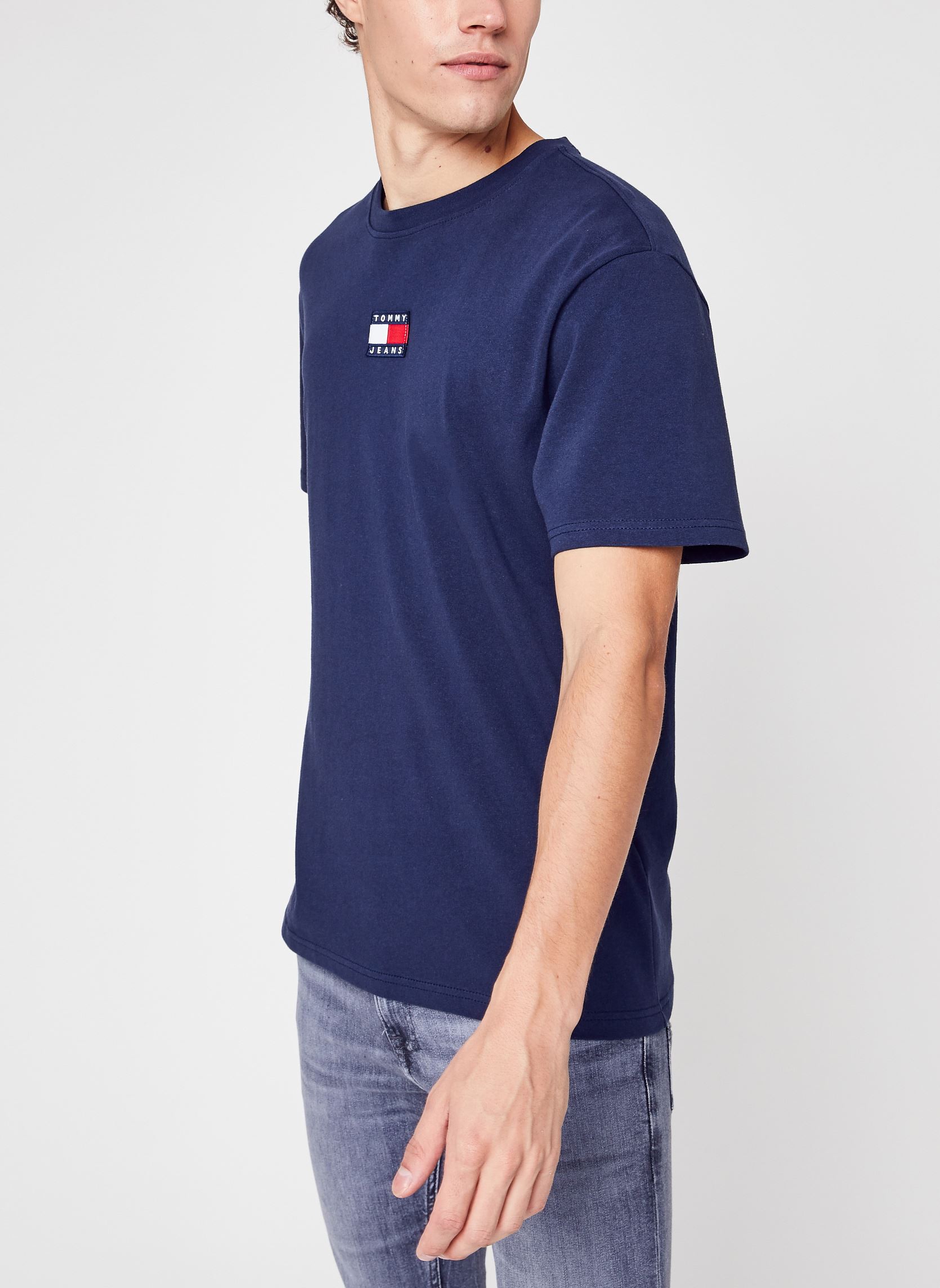 Vêtements Tommy Jeans TJM Tommy Badge Tee pour Accessoires - vue 2
