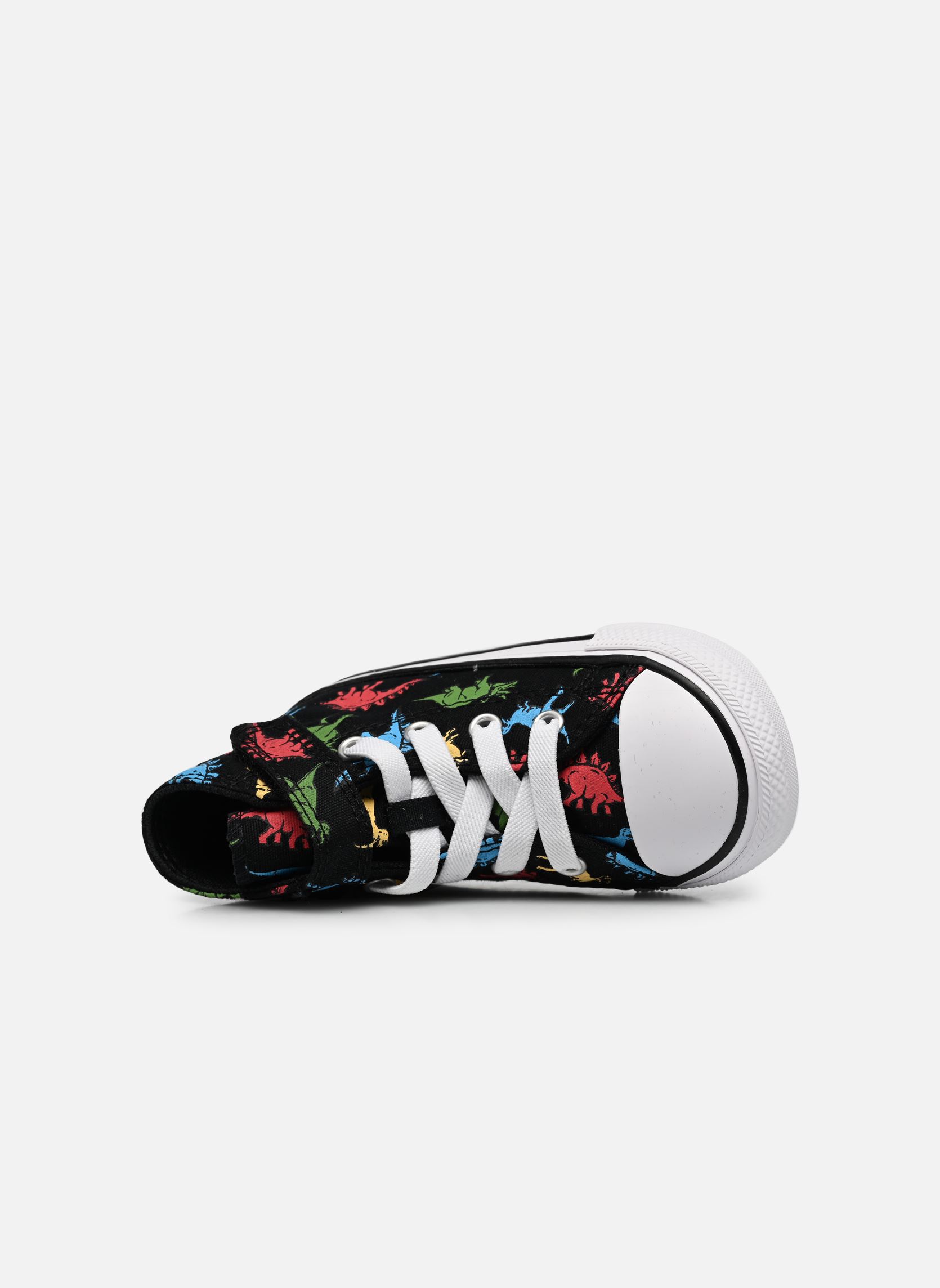 Knöchelhohe Sneaker Chuck Taylor All Star 1V Hi jungen schwarz Converse Knöchelhohe Sneaker Chuck Taylor All Star 1V Hi jungen schwarz BLACKSOFT REDBALTIC BLUE