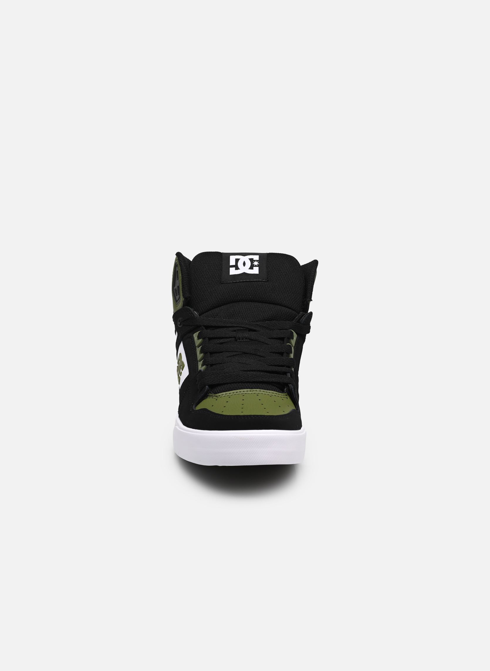 Baskets basses Pure High-Top II homme gris DC Shoes Baskets basses Pure High-Top II homme gris BLACK/OLIVE/WHITE