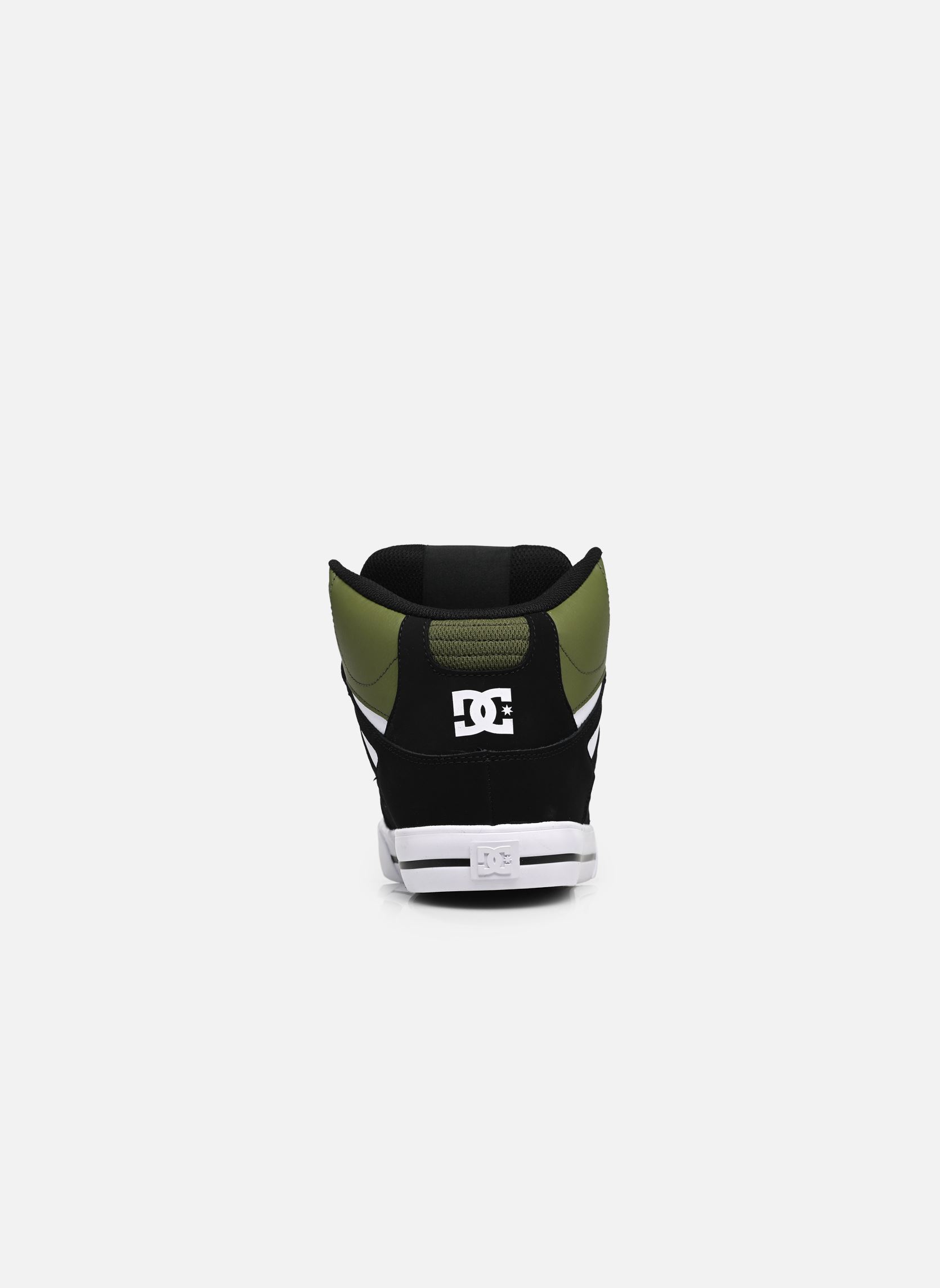 Baskets basses Pure High-Top II homme gris DC Shoes Baskets basses Pure High-Top II homme gris BLACK/OLIVE/WHITE