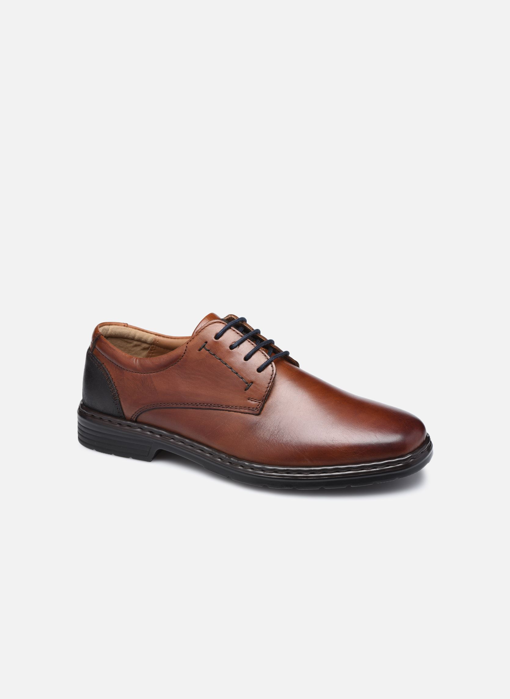 Derby schoenen Alastair 01 heren bruin Josef Seibel Derby schoenen Alastair 01 heren bruin COGNAC-COMBI