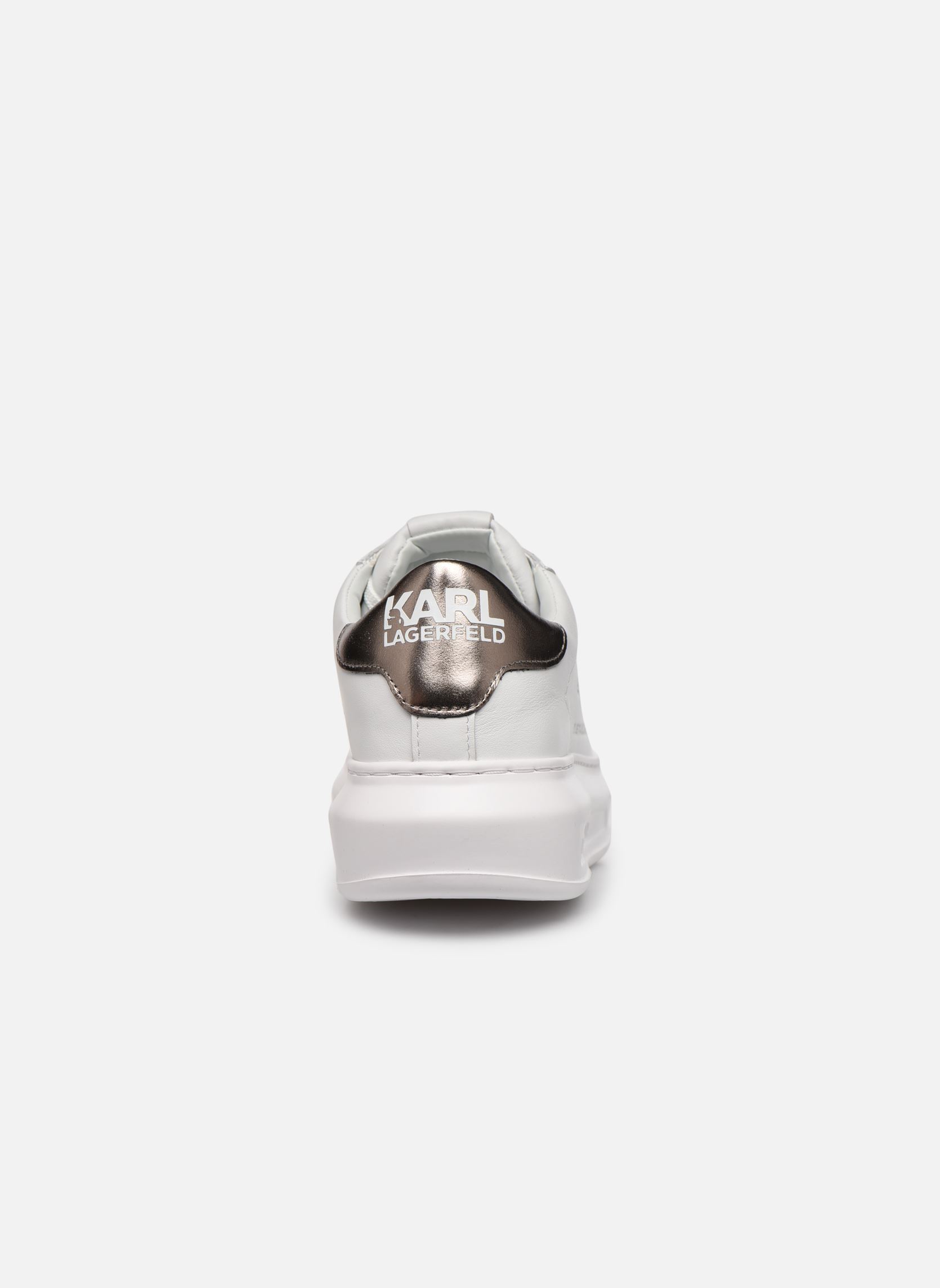 Niedrige Sneaker Kapri Maison Karl Lace damen weiß Karl Lagerfeld Niedrige Sneaker Kapri Maison Karl Lace damen weiß White Lthr W/Silver