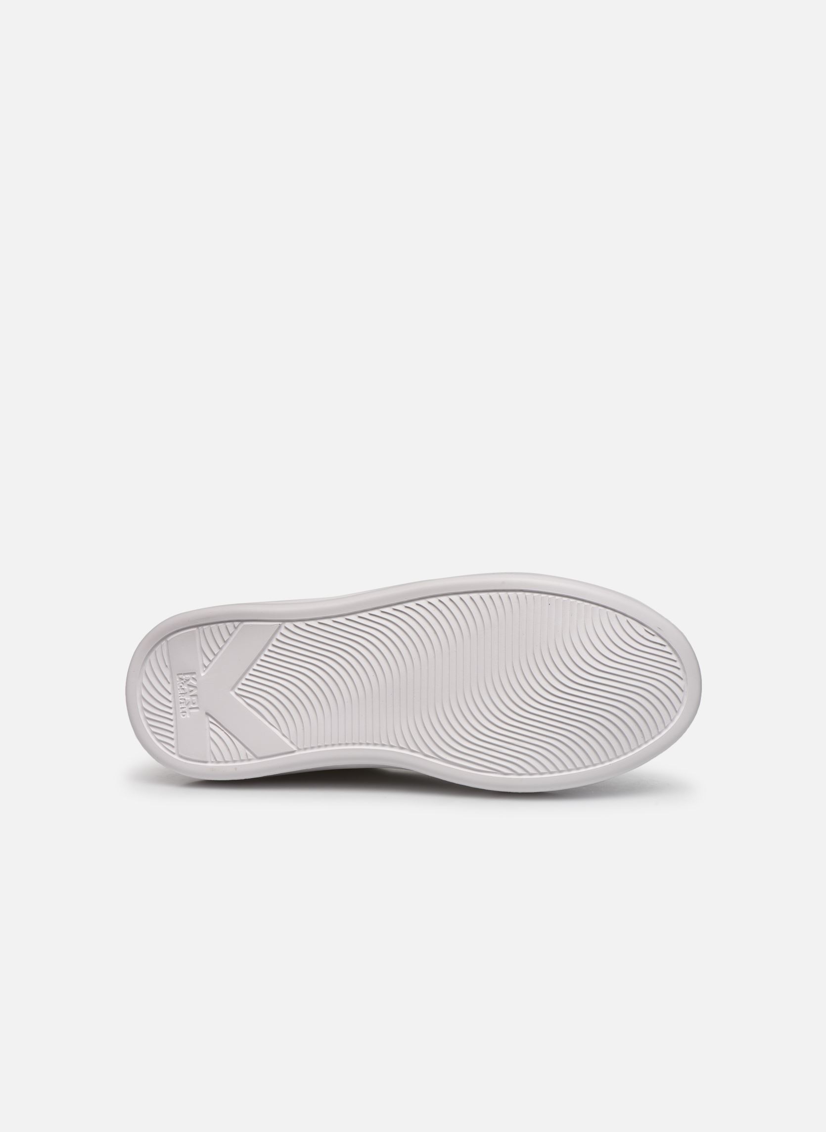 Niedrige Sneaker Kapri Maison Karl Lace damen weiß Karl Lagerfeld Niedrige Sneaker Kapri Maison Karl Lace damen weiß White Lthr W/Silver
