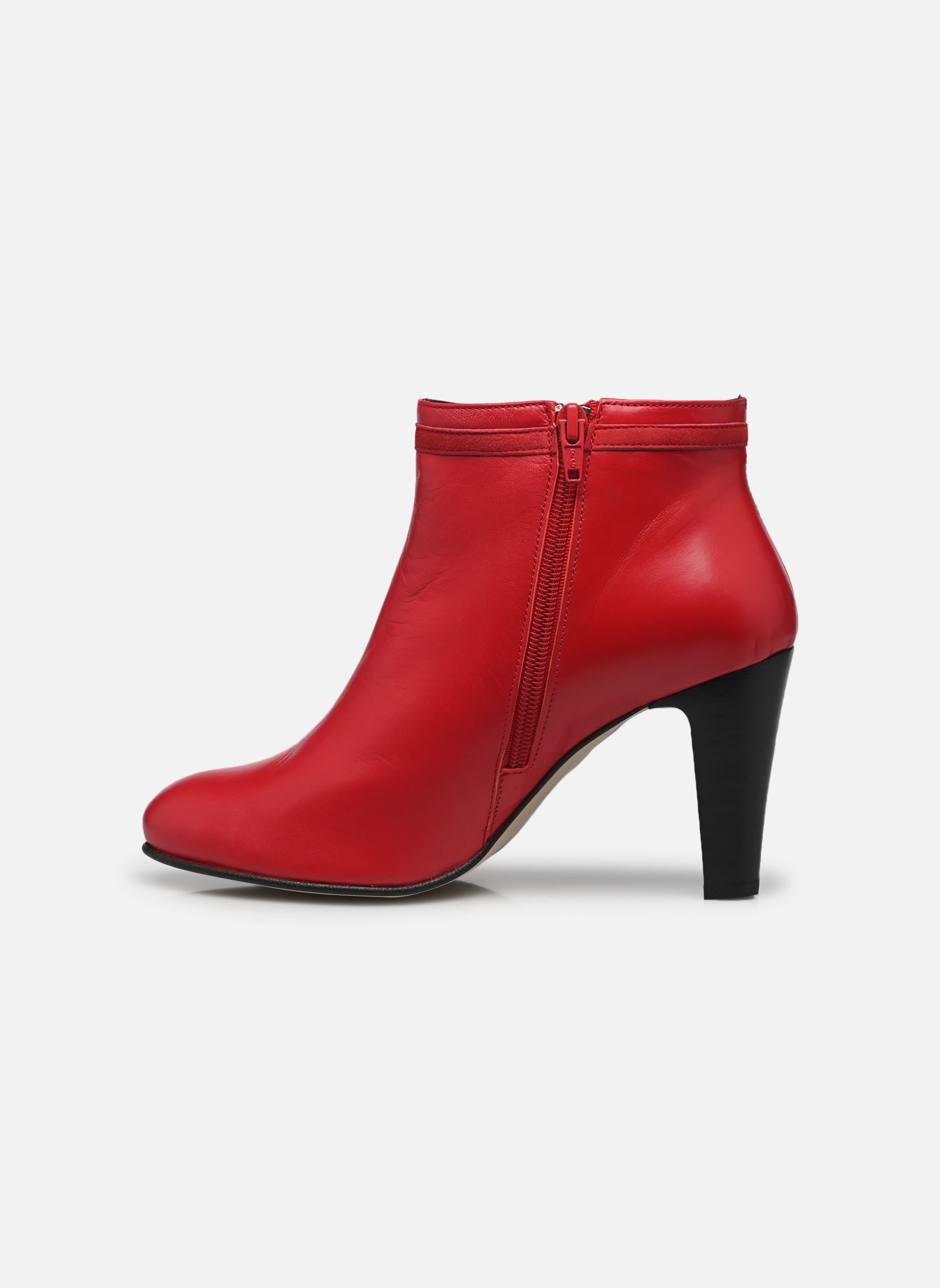 Niedrige Ankle Boots Laurine damen rot Georgia Rose Niedrige Ankle Boots Laurine damen rot ROUGE
