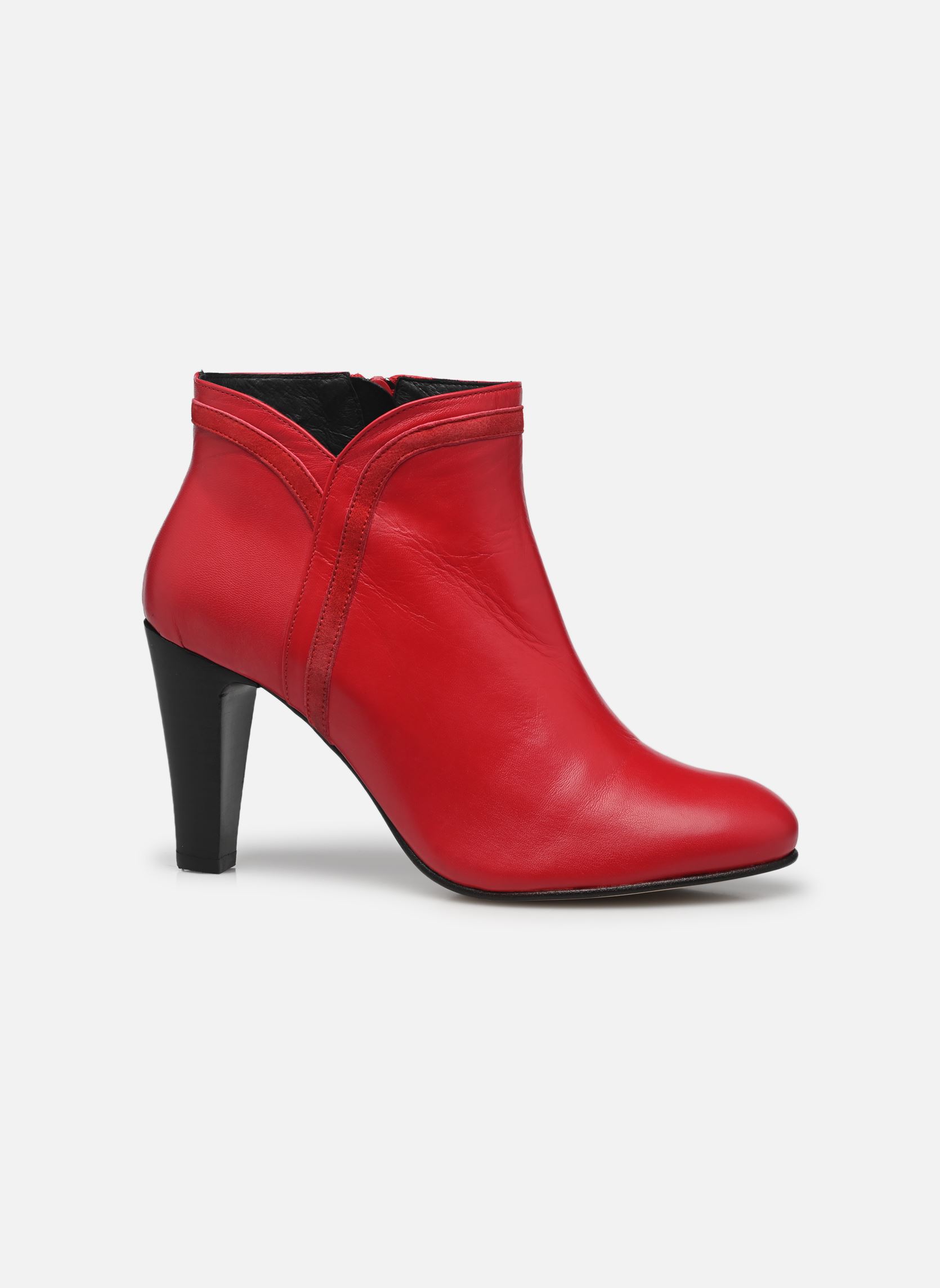 Niedrige Ankle Boots Laurine damen rot Georgia Rose Niedrige Ankle Boots Laurine damen rot ROUGE