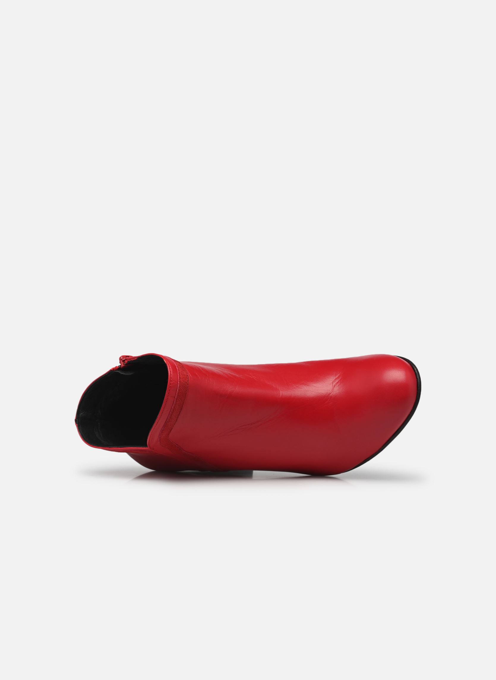 Niedrige Ankle Boots Laurine damen rot Georgia Rose Niedrige Ankle Boots Laurine damen rot ROUGE