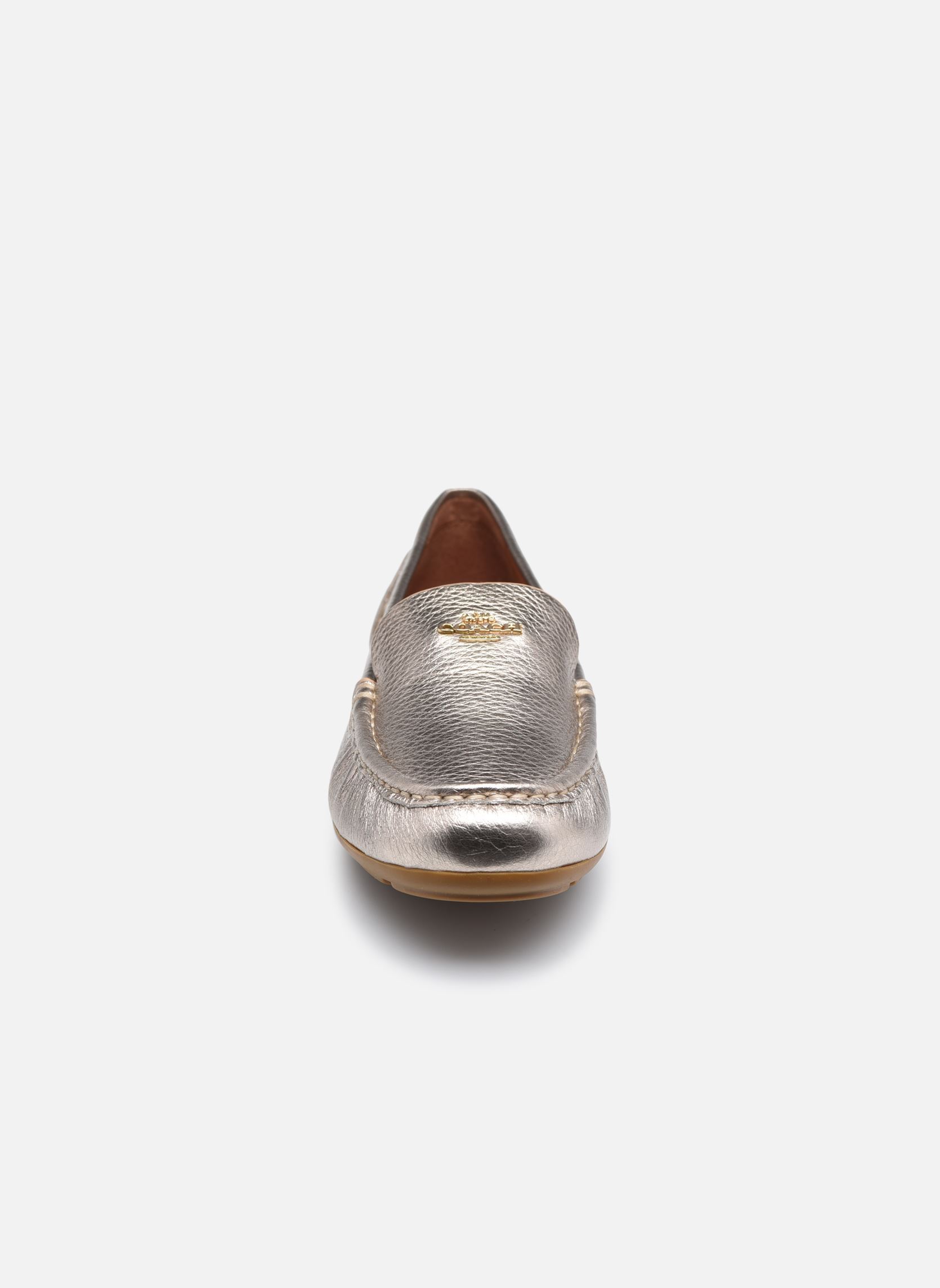 Loafer Marley Metallic Leather Driver damen silber Coach Loafer Marley Metallic Leather Driver damen silber CHAMPAGNE