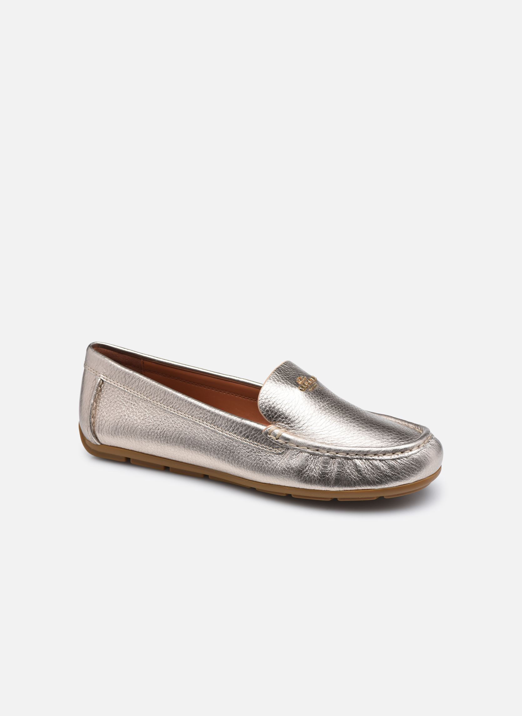 Loafer Marley Metallic Leather Driver damen silber Coach Loafer Marley Metallic Leather Driver damen silber CHAMPAGNE