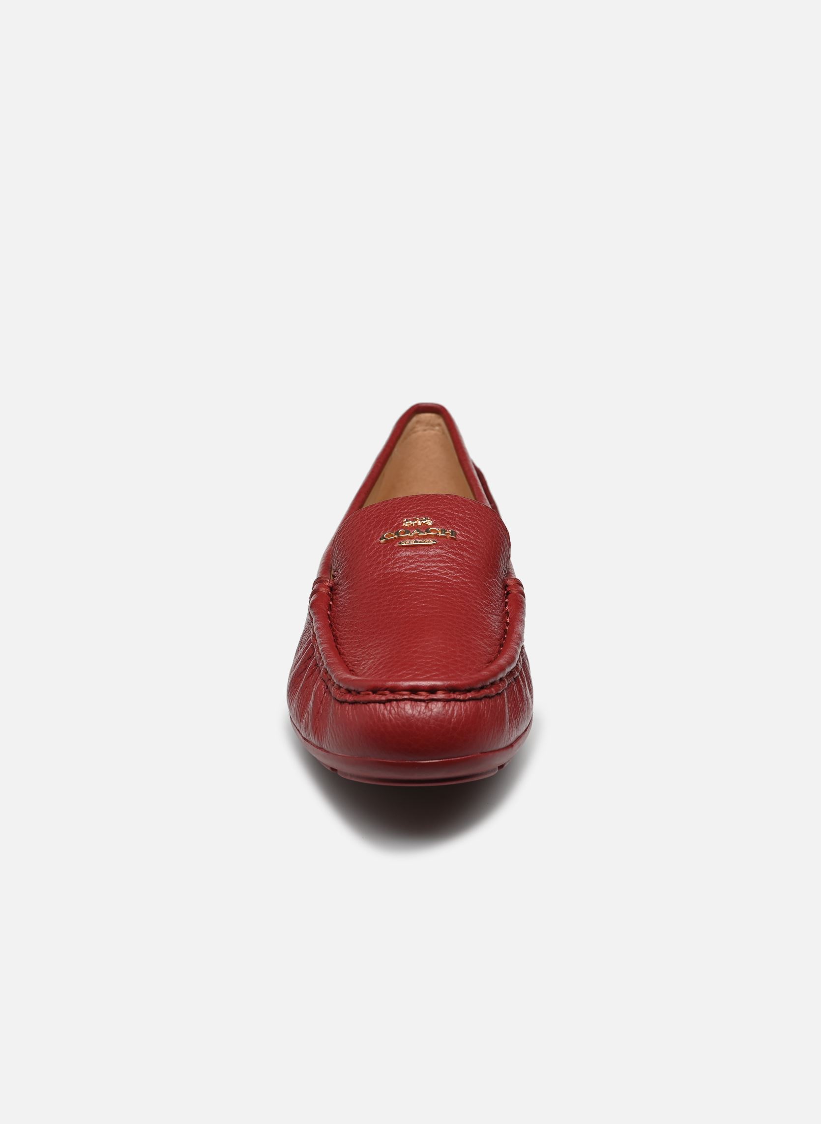 Loafer Marley Leather Driver damen rot Coach Loafer Marley Leather Driver damen rot CHERRY