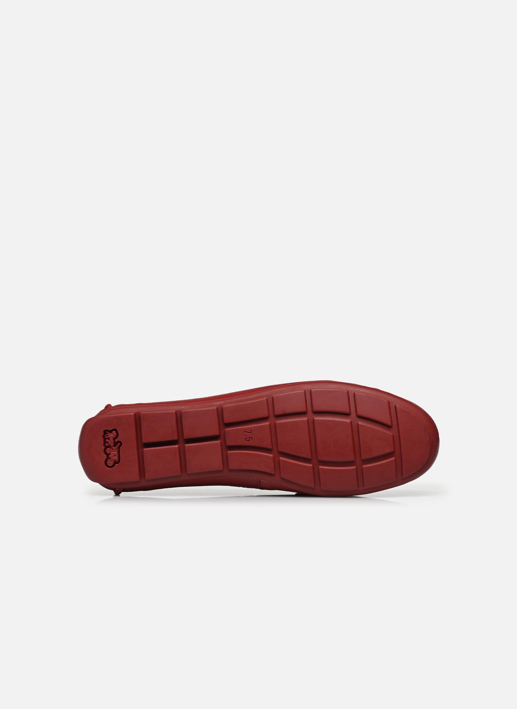 Loafer Marley Leather Driver damen rot Coach Loafer Marley Leather Driver damen rot CHERRY