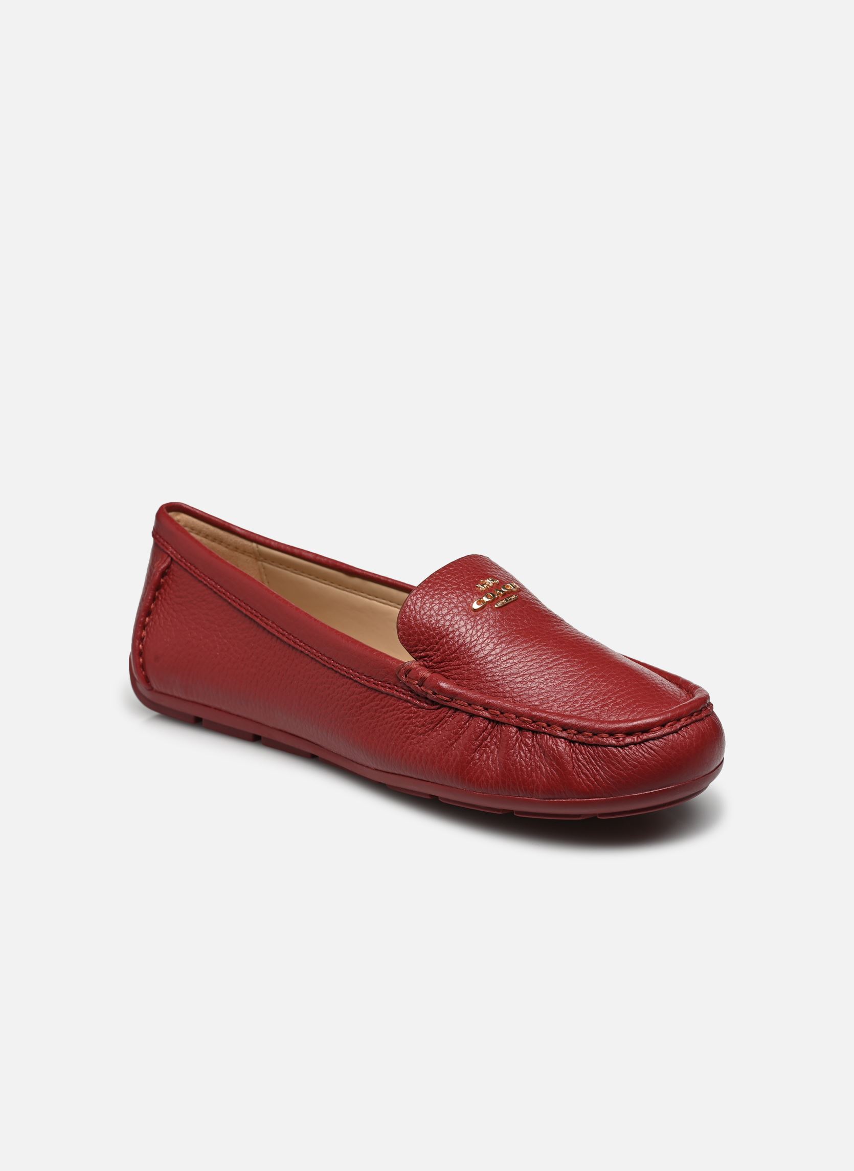 Loafer Marley Leather Driver damen rot Coach Loafer Marley Leather Driver damen rot CHERRY