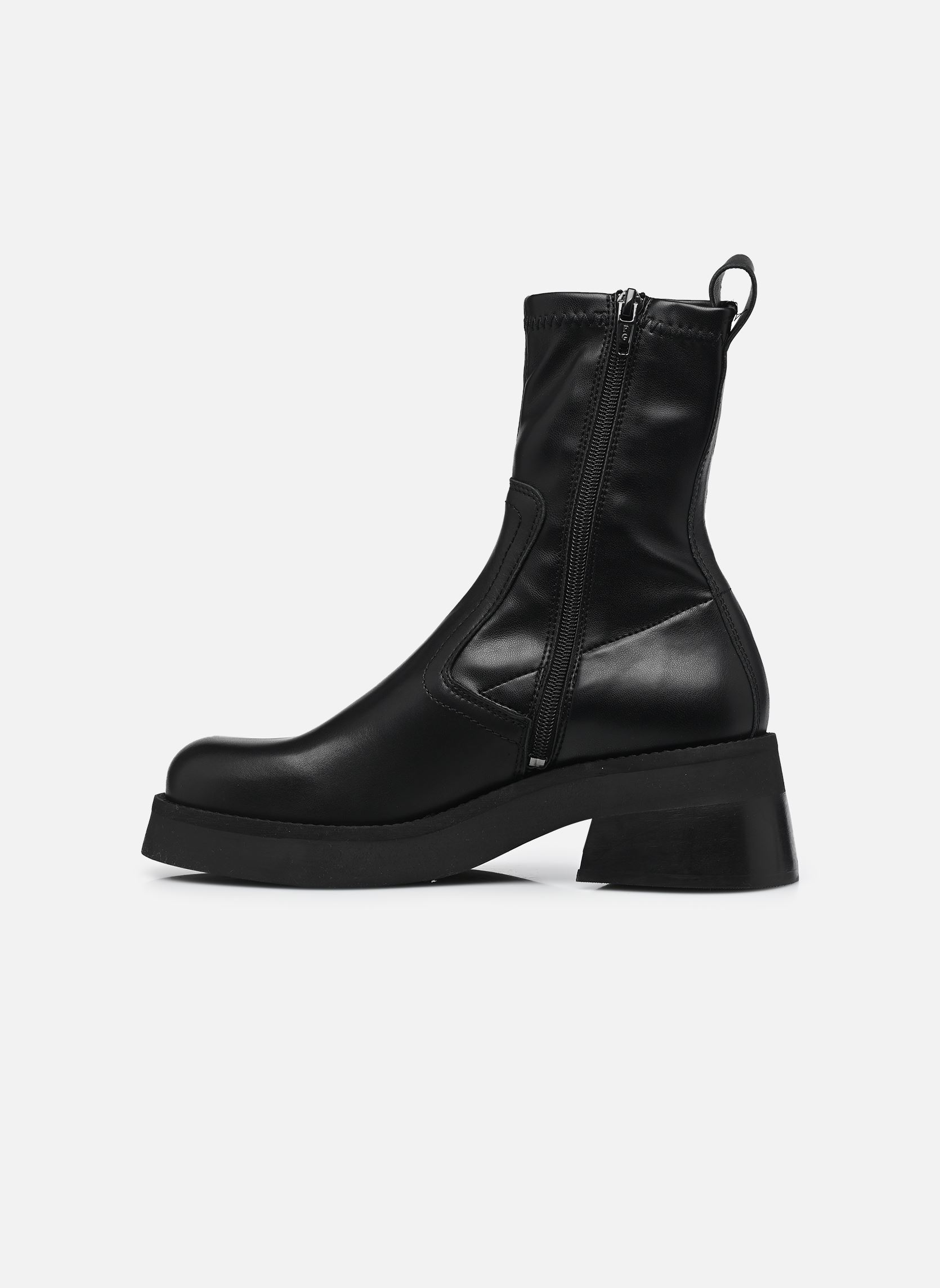 Niedrige Ankle Boots Oliana damen schwarz E8 by Miista Niedrige Ankle Boots Oliana damen schwarz BLACK 2
