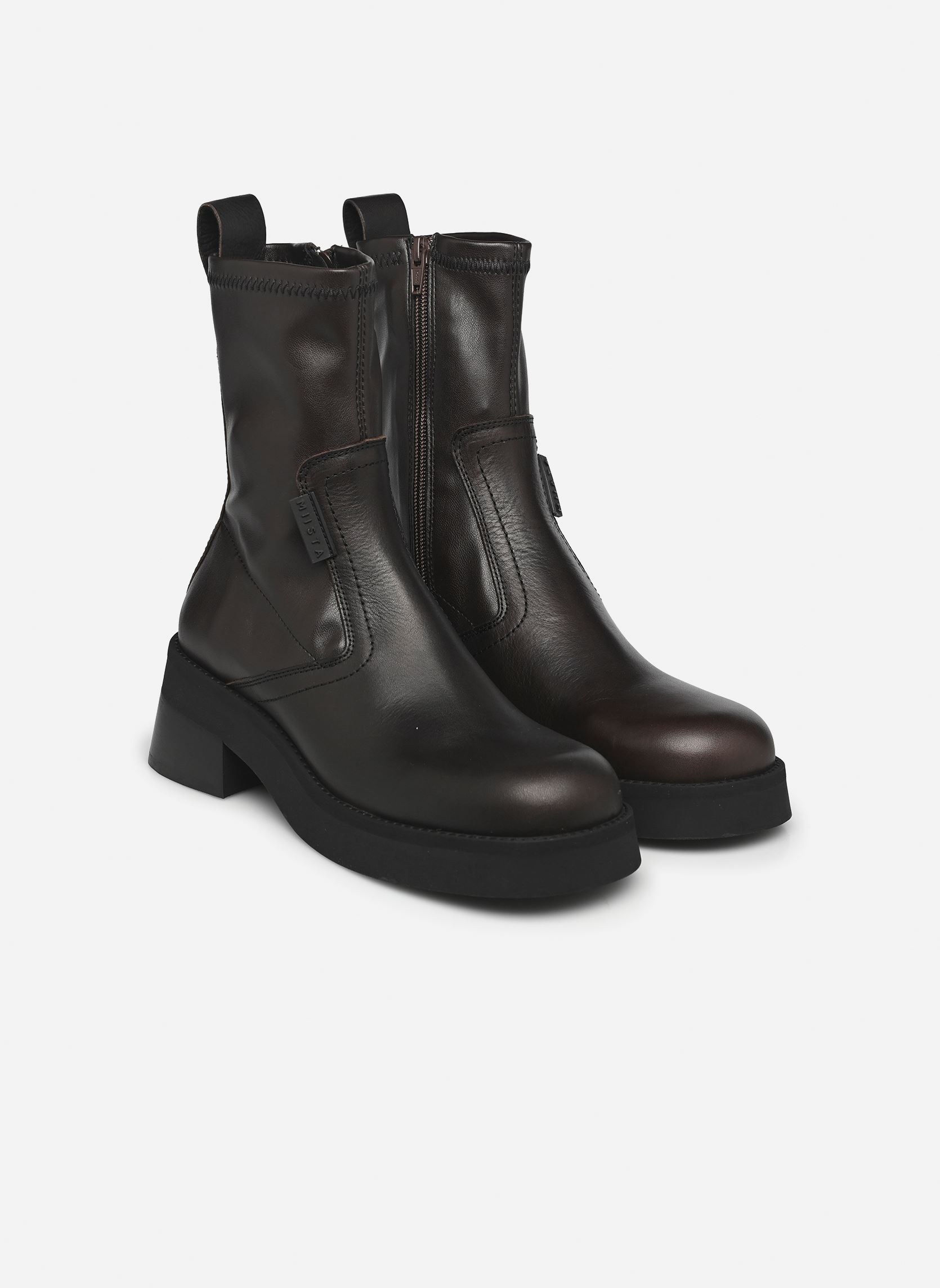 Bottines basses Oliana femme marron E8 by Miista Bottines basses Oliana femme marron BROWN