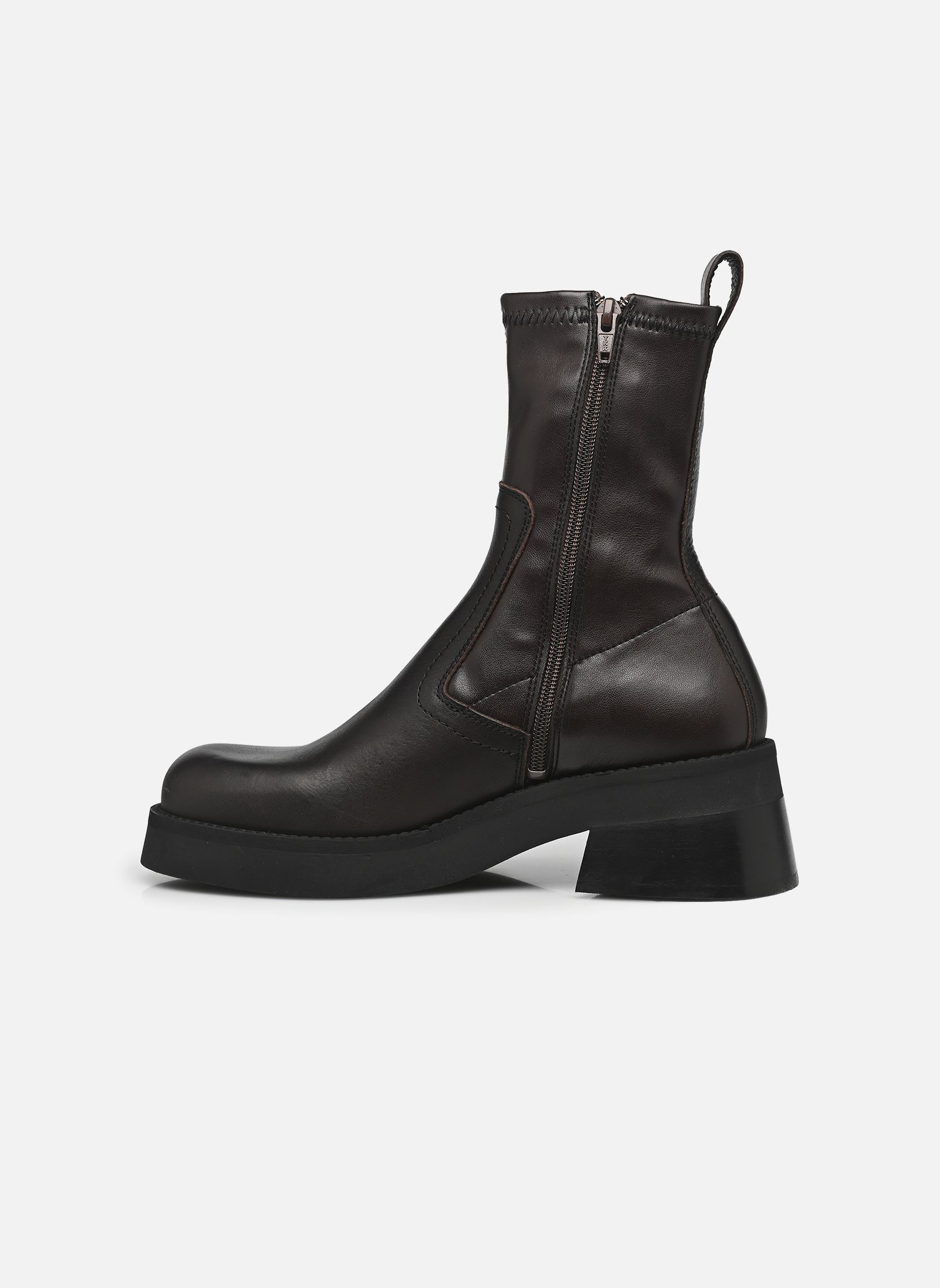 Bottines basses Oliana femme marron E8 by Miista Bottines basses Oliana femme marron BROWN