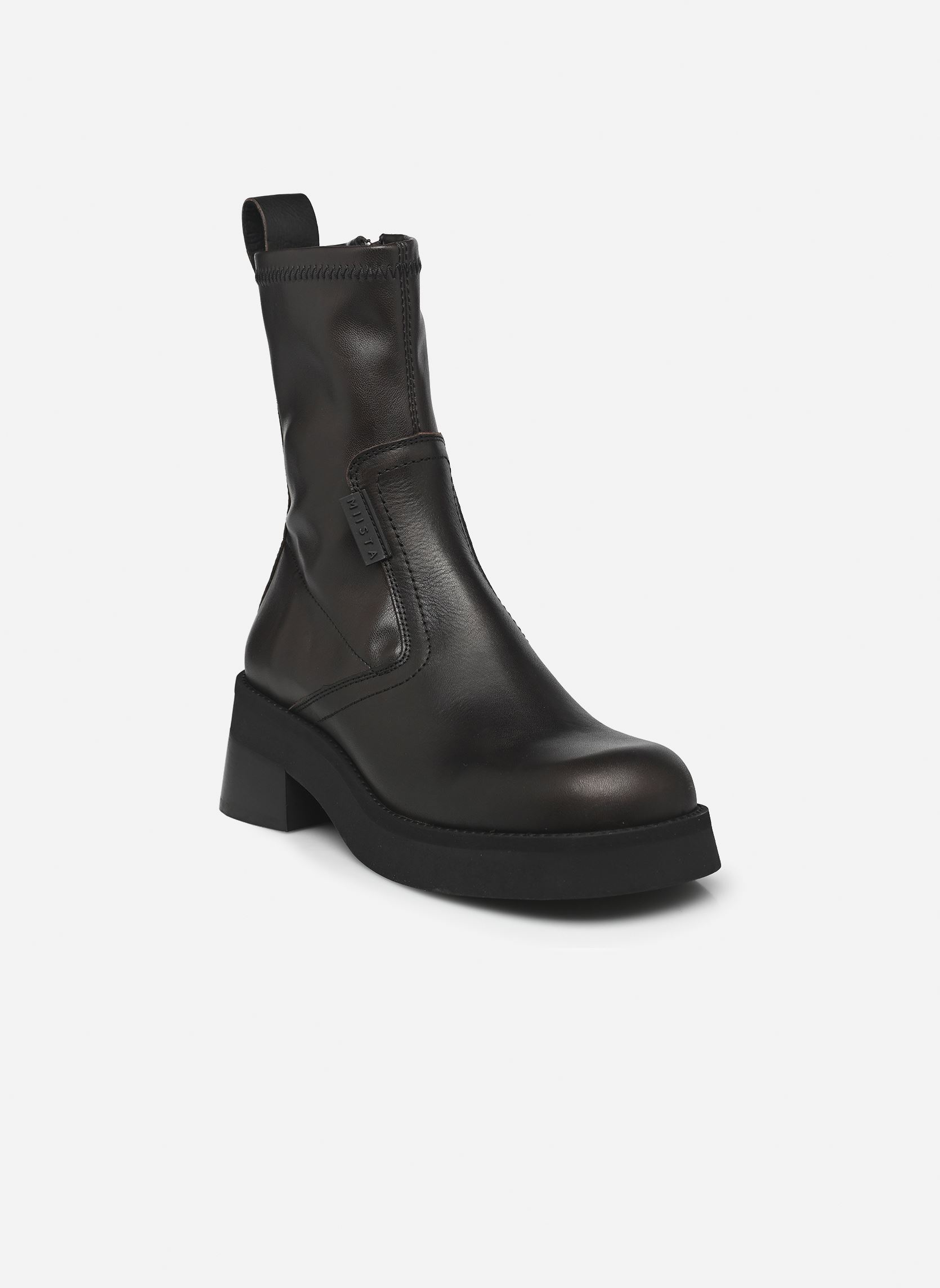 Bottines basses Oliana femme marron E8 by Miista Bottines basses Oliana femme marron BROWN