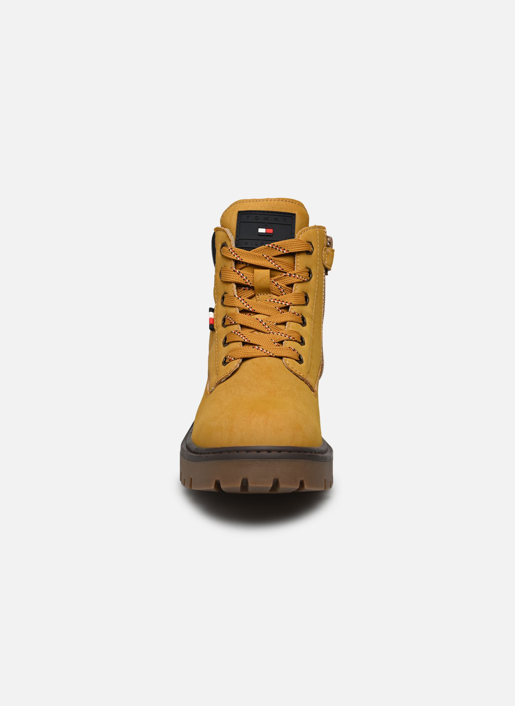 Bottines Lace-Up Bootie garçon marron Tommy Hilfiger Bottines Lace-Up Bootie garçon marron Ochre/Blue