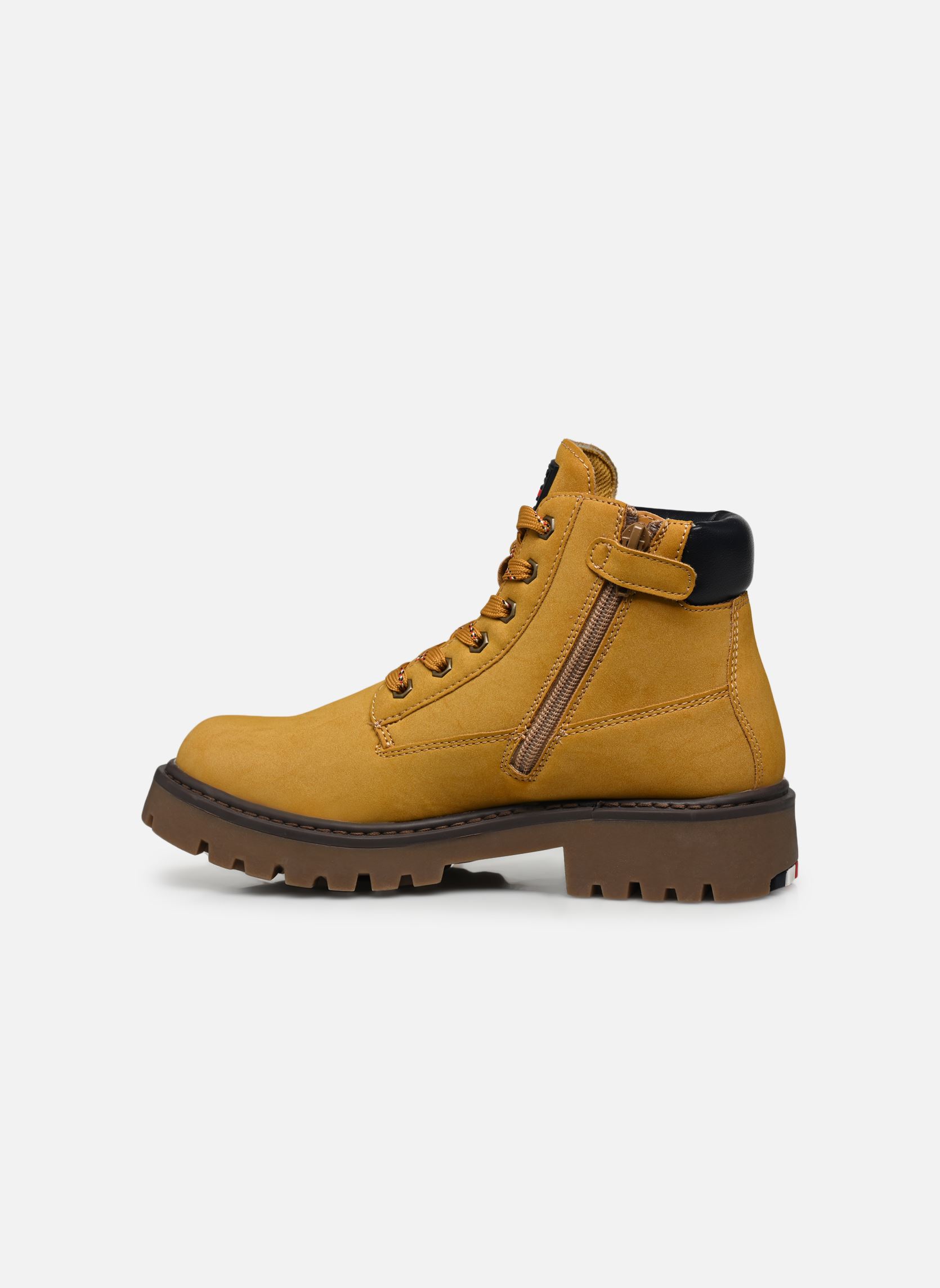 Bottines Lace-Up Bootie garçon marron Tommy Hilfiger Bottines Lace-Up Bootie garçon marron Ochre/Blue