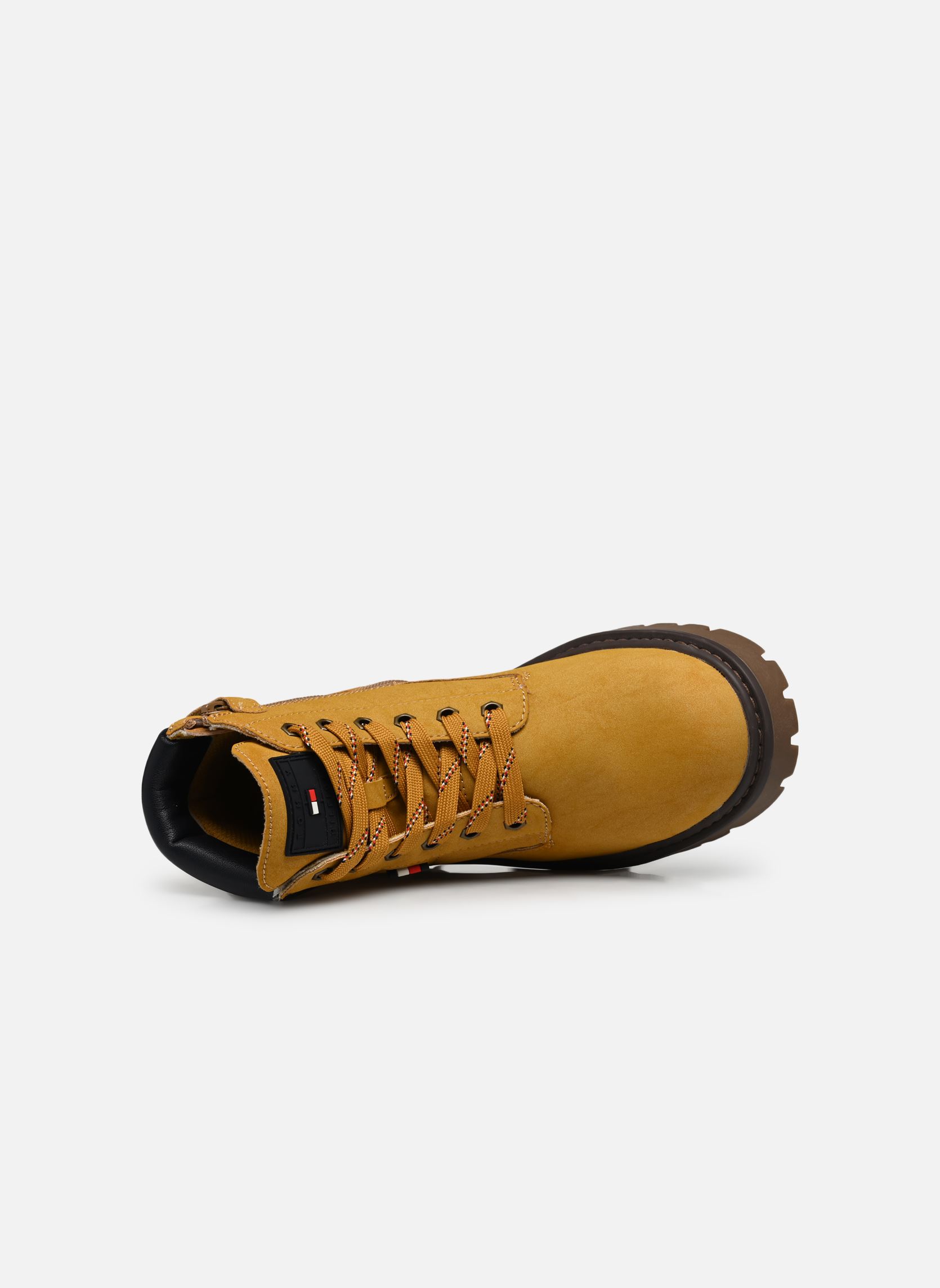 Bottines Lace-Up Bootie garçon marron Tommy Hilfiger Bottines Lace-Up Bootie garçon marron Ochre/Blue