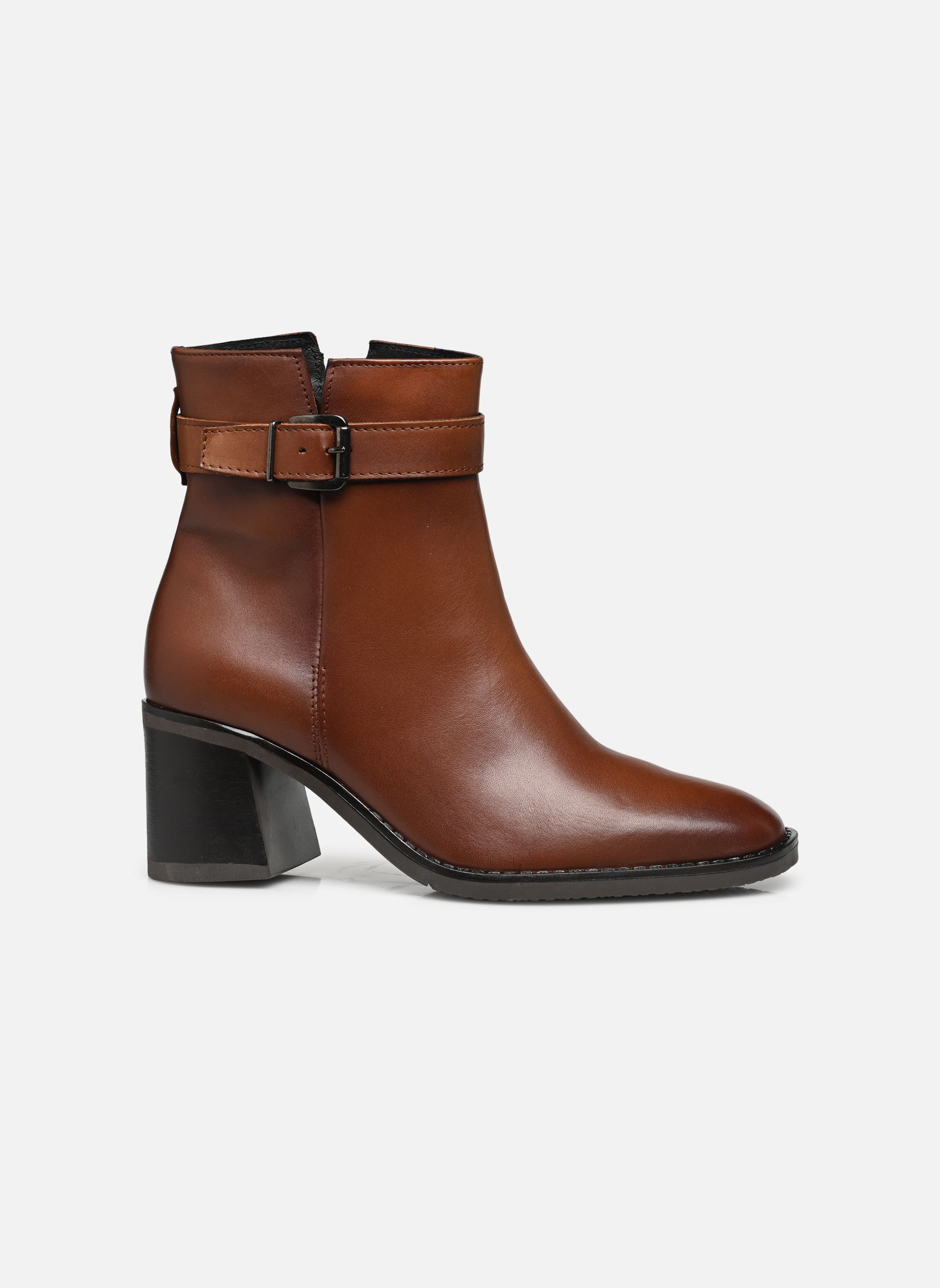 Niedrige Ankle Boots Romane damen braun Georgia Rose Soft Niedrige Ankle Boots Romane damen braun Camel