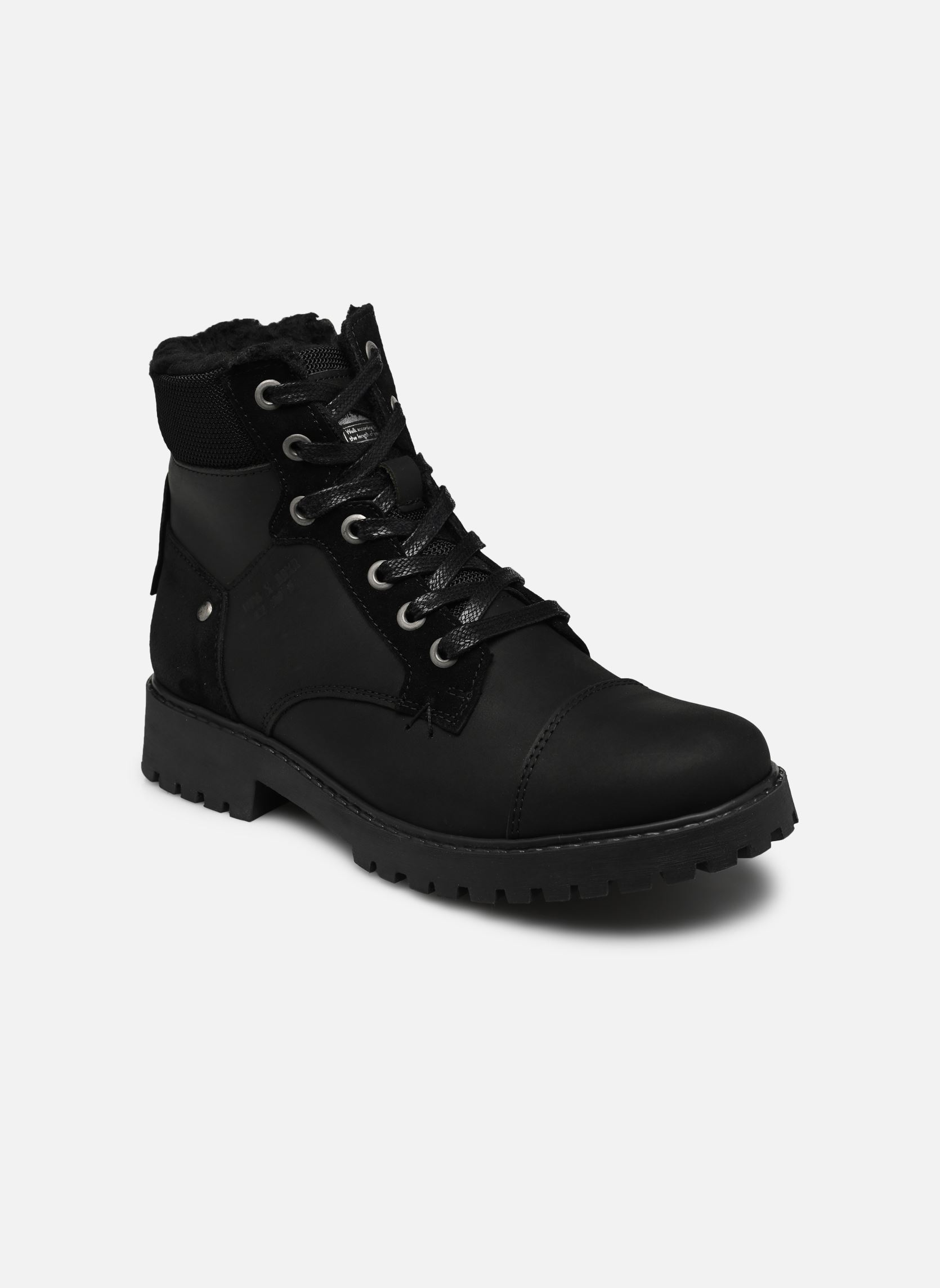 Bottines ALL518E6LA garçon noir Bullboxer Bottines ALL518E6LA garçon noir Black