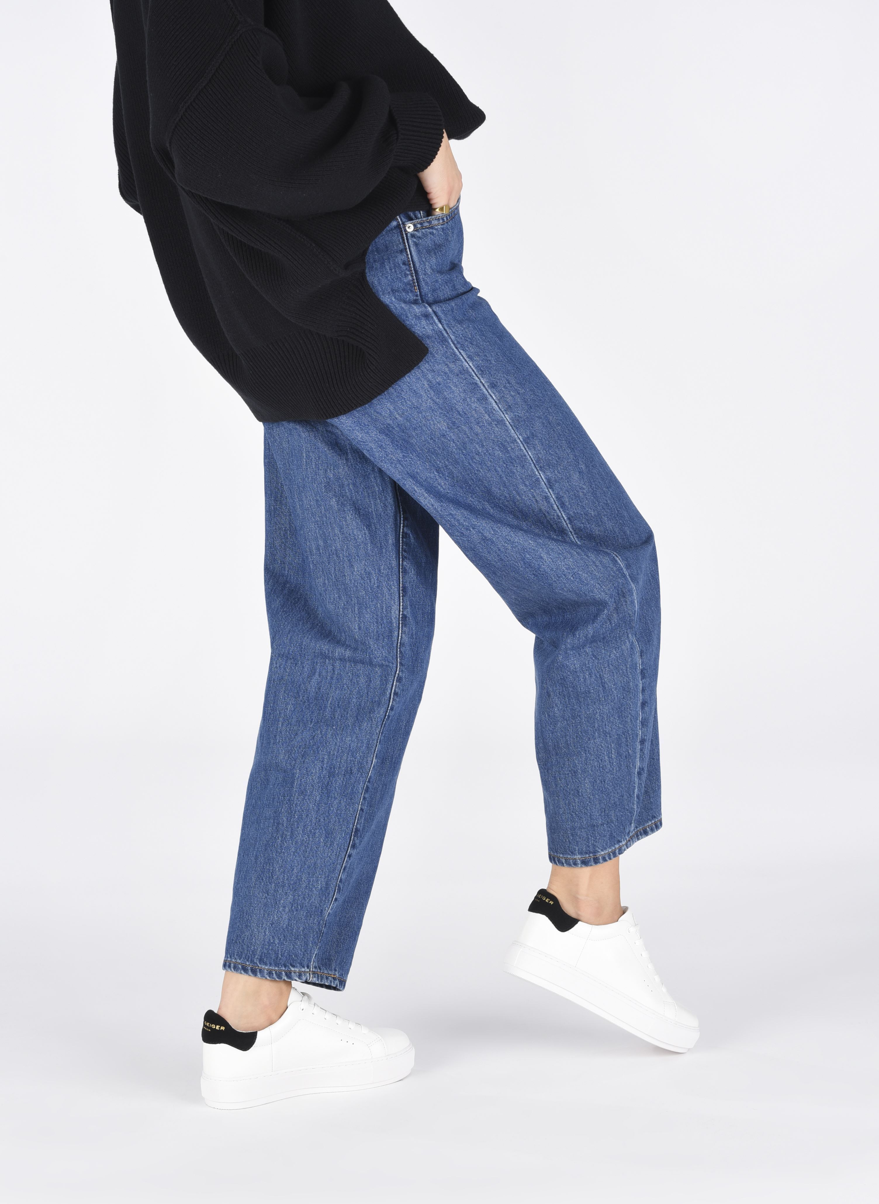 Lage sneakers LANEY dames wit Kurt Geiger Lage sneakers LANEY dames wit WHITE/BLK