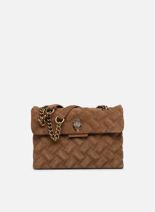 Kurt Geiger Schoudertassen LEATHER KENSINGTON BAG dames bruin