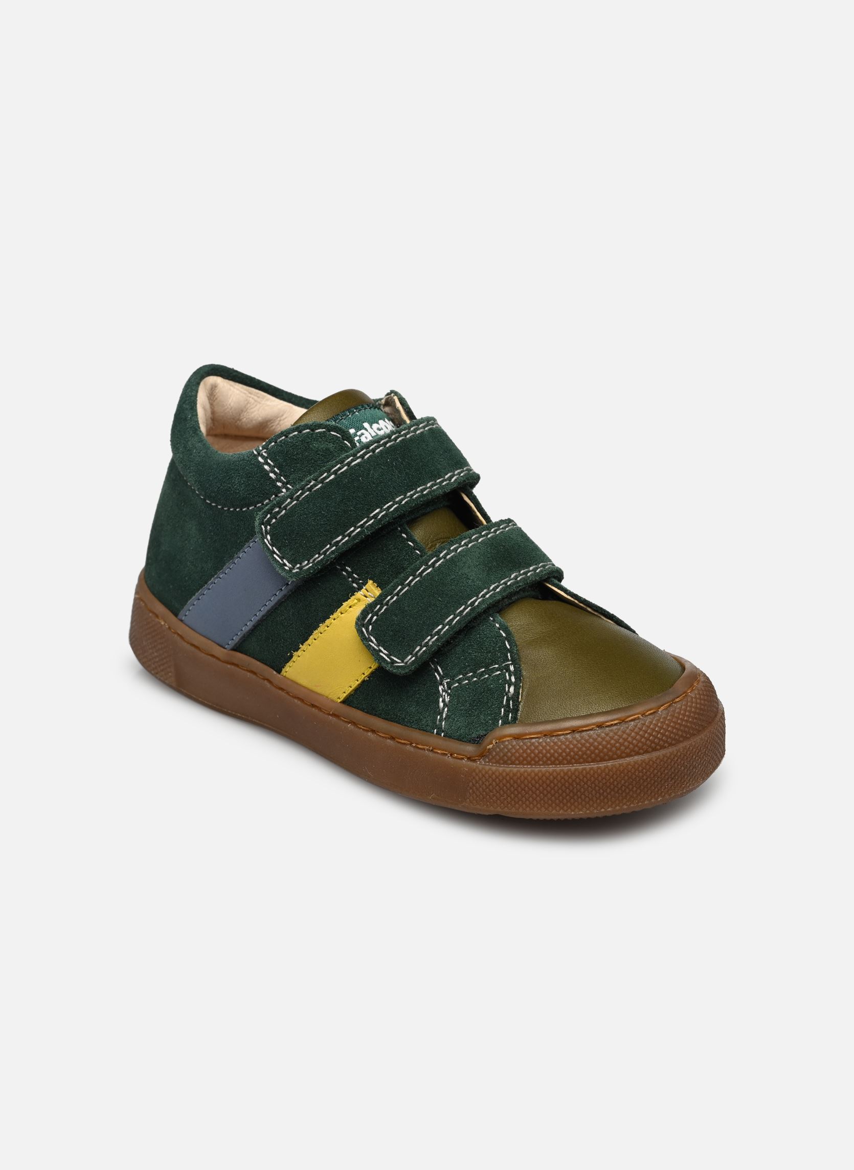 Babyschoenen Gazer VL jongens groen Naturino Babyschoenen Gazer VL jongens groen MILITARY GREEN BOTTLE