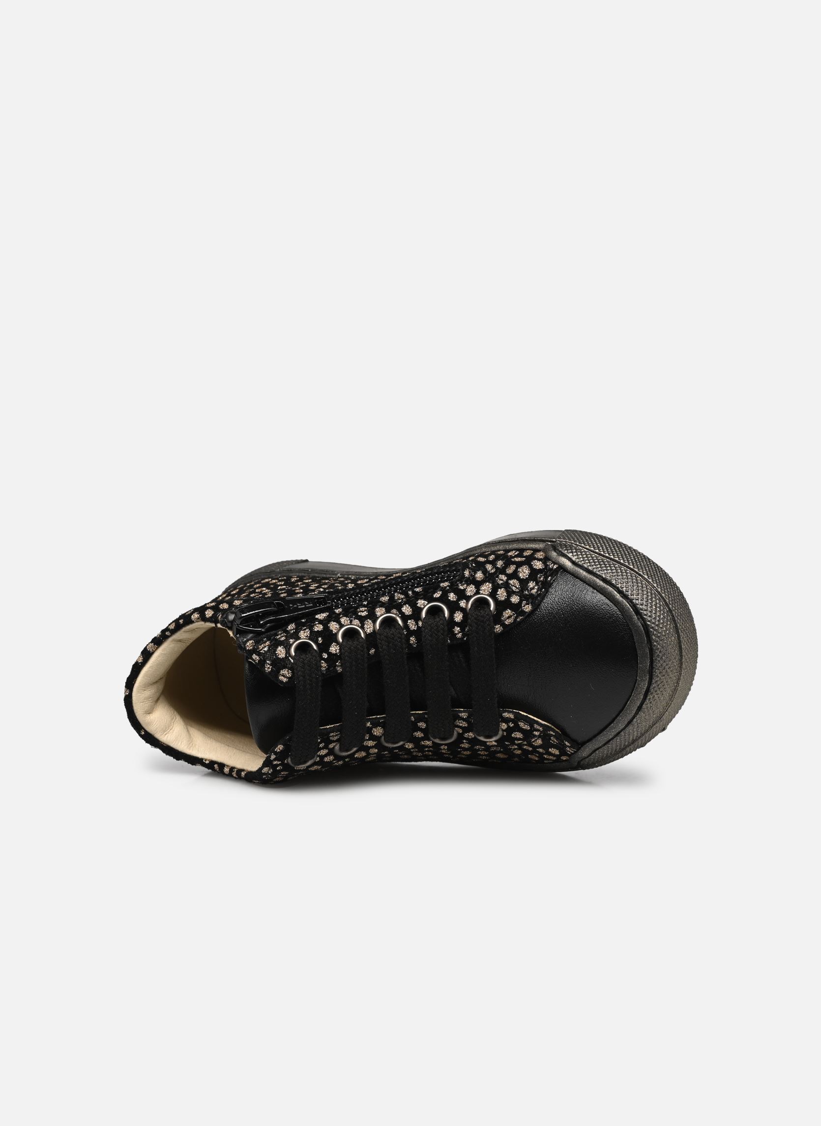 Scarpe primi passi Snopes Zip bambina nero Naturino Scarpe primi passi Snopes Zip bambina nero SUEDE PR PONY/METALLIC BLACK P