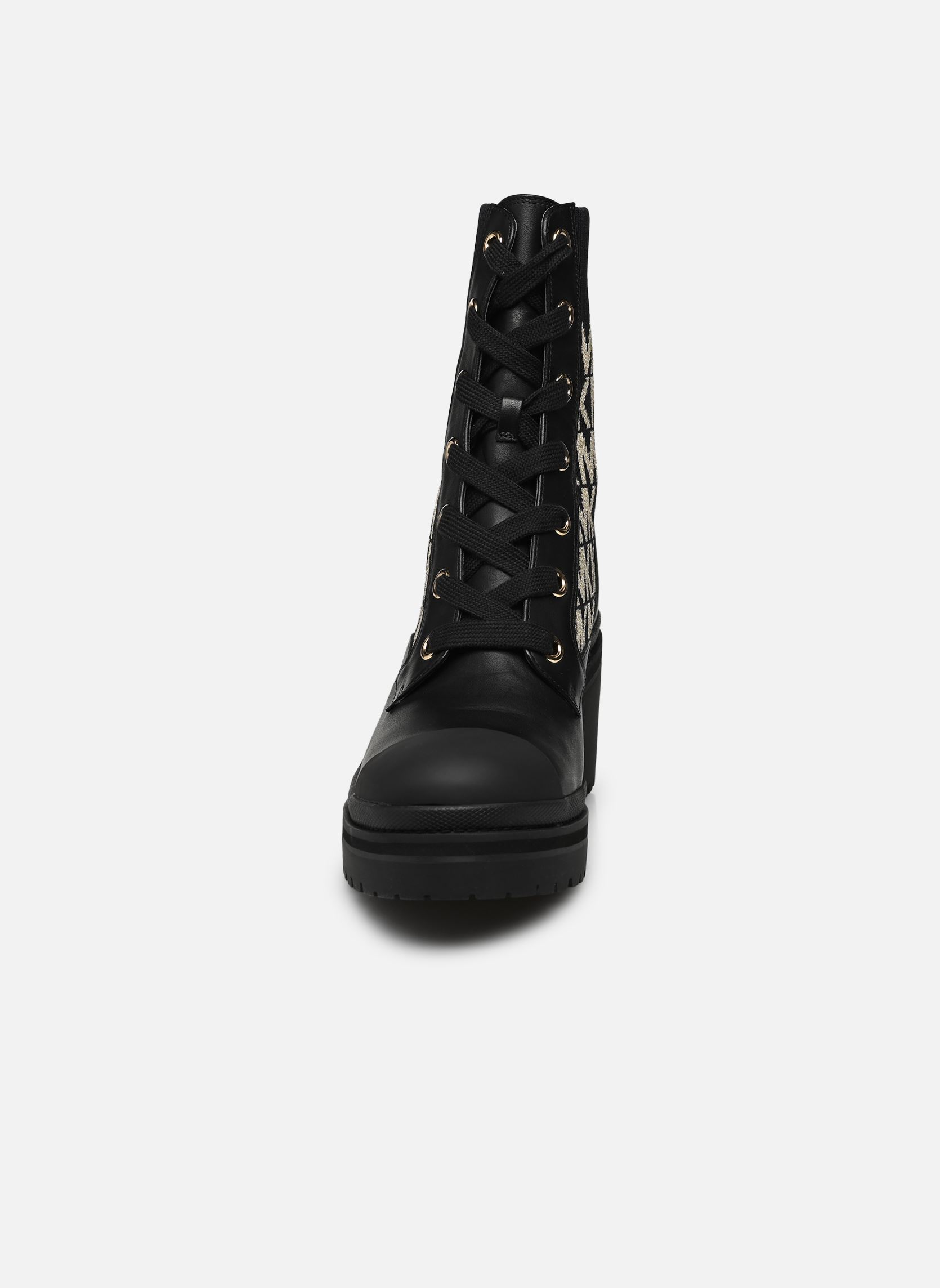 Geschnürte Stiefeletten BREA BOOTIE damen schwarz Michael Michael Kors Geschnürte Stiefeletten BREA BOOTIE damen schwarz Blk/Gold