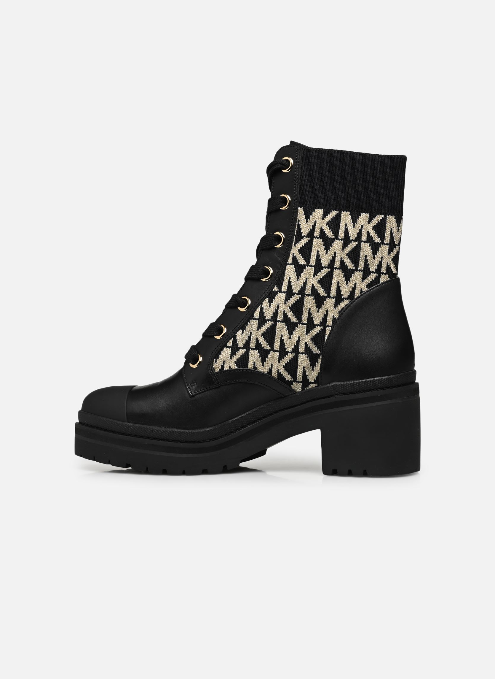 Geschnürte Stiefeletten BREA BOOTIE damen schwarz Michael Michael Kors Geschnürte Stiefeletten BREA BOOTIE damen schwarz Blk/Gold