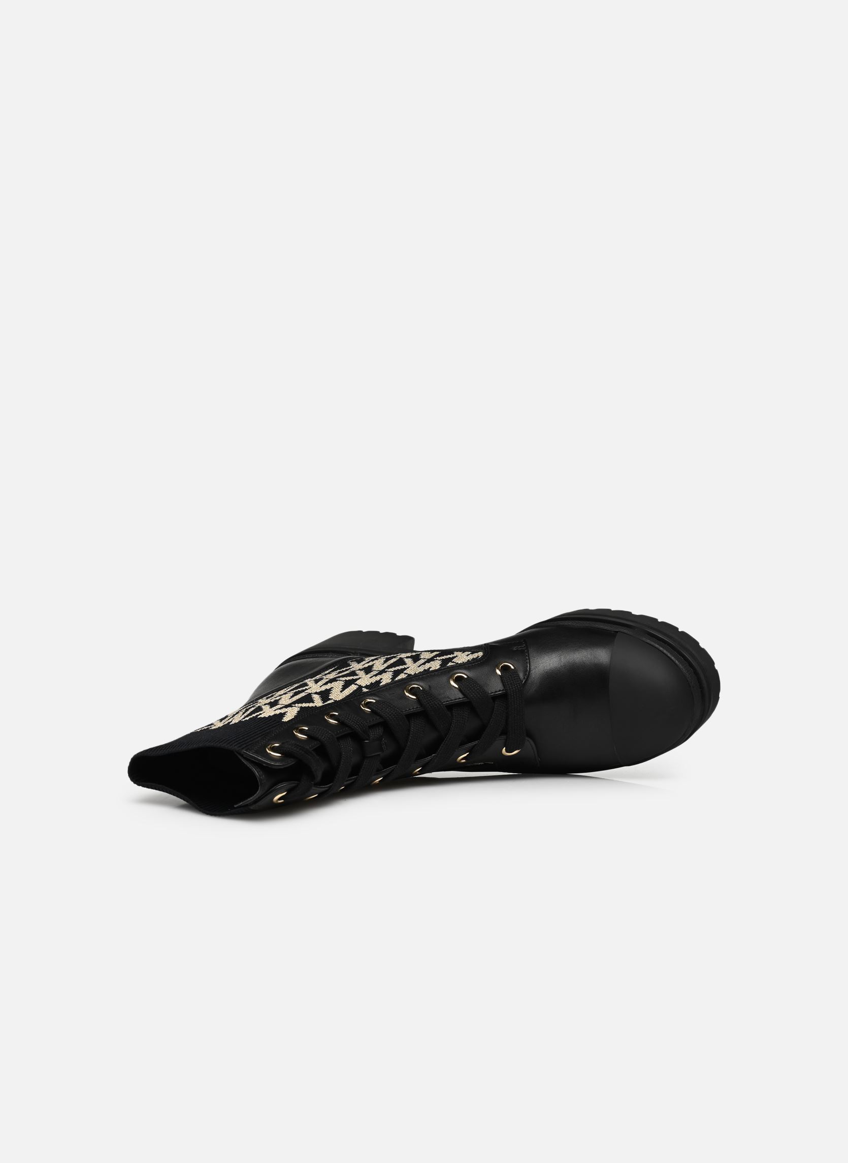 Geschnürte Stiefeletten BREA BOOTIE damen schwarz Michael Michael Kors Geschnürte Stiefeletten BREA BOOTIE damen schwarz Blk/Gold