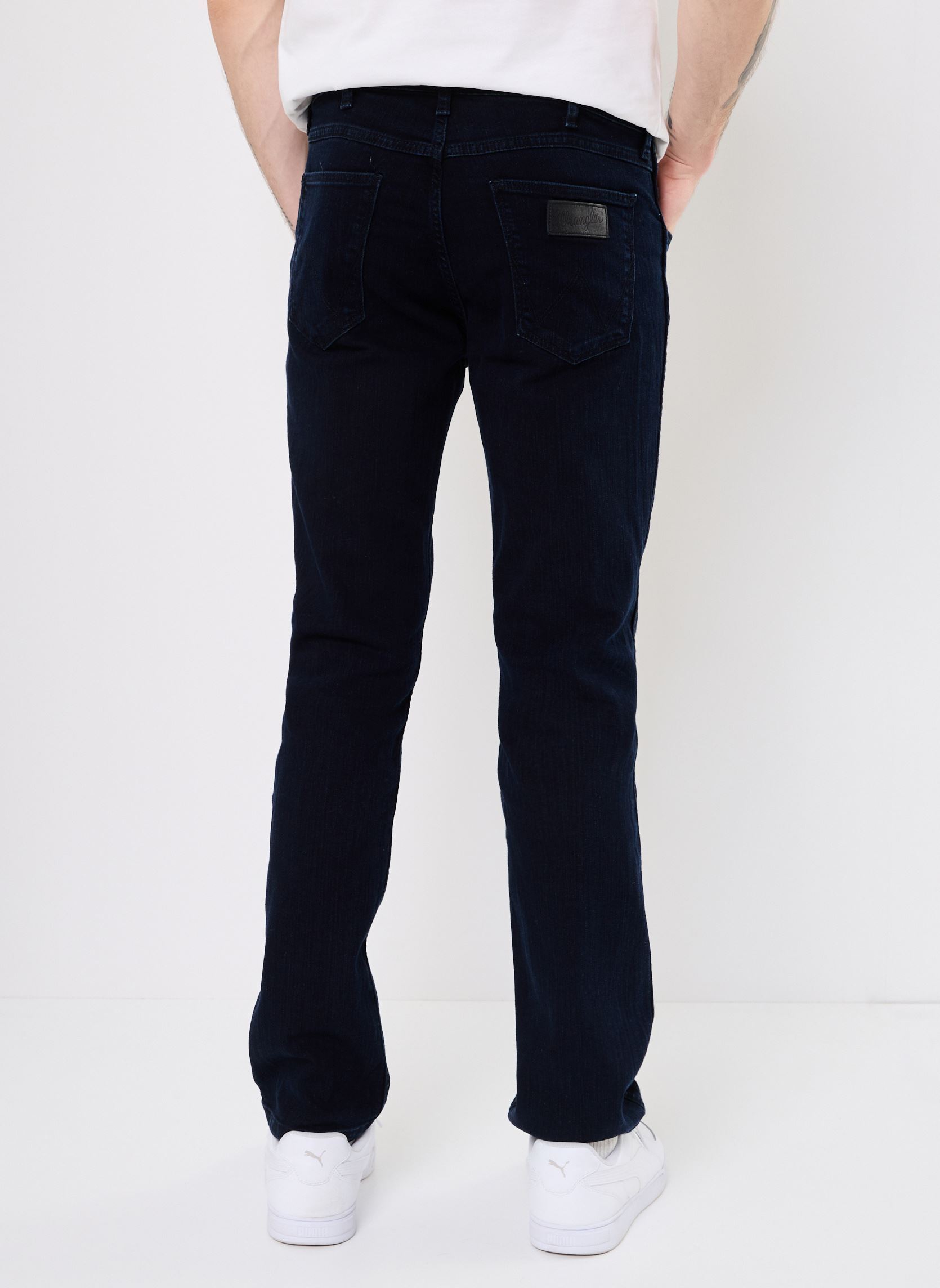 Jeans droit Greensboro homme noir Wrangler Jeans droit Greensboro homme noir BLACK BACK
