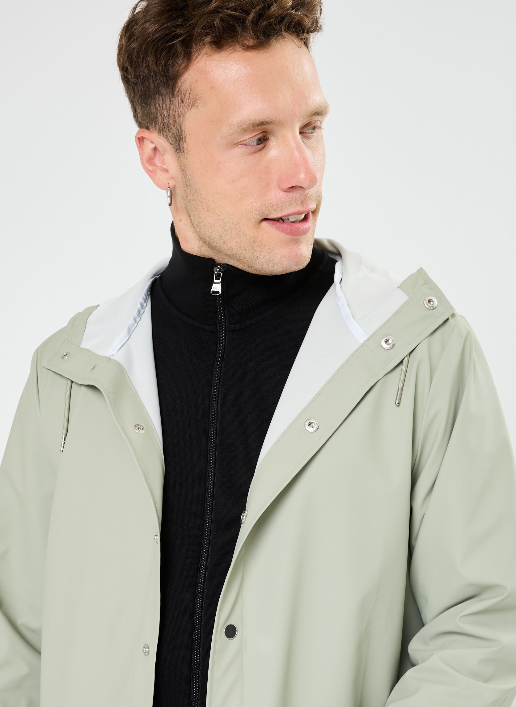 Waterdichte jassen Jacket M heren groen Rains Waterdichte jassen Jacket M heren groen EARTH