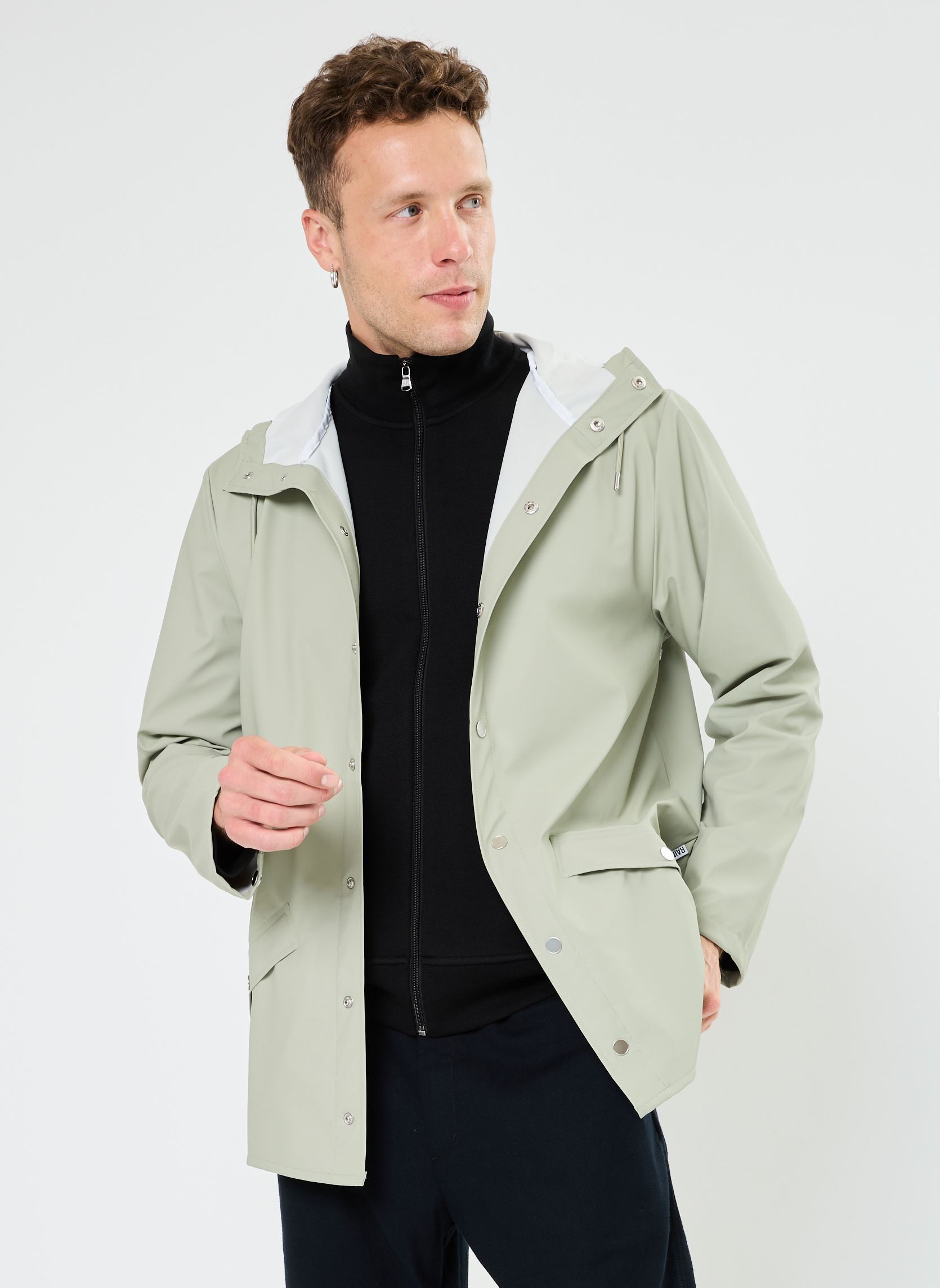 Waterdichte jassen Jacket M heren groen Rains Waterdichte jassen Jacket M heren groen EARTH