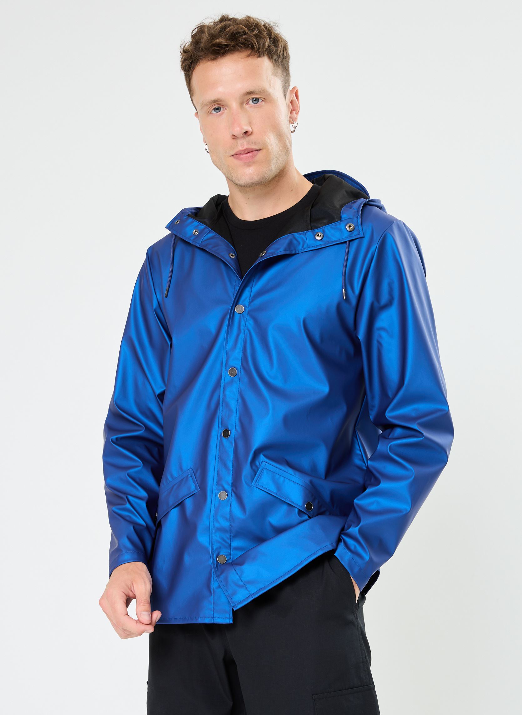 Wasserdichte Jacken Jacket M herren blau Rains Wasserdichte Jacken Jacket M herren blau STORM