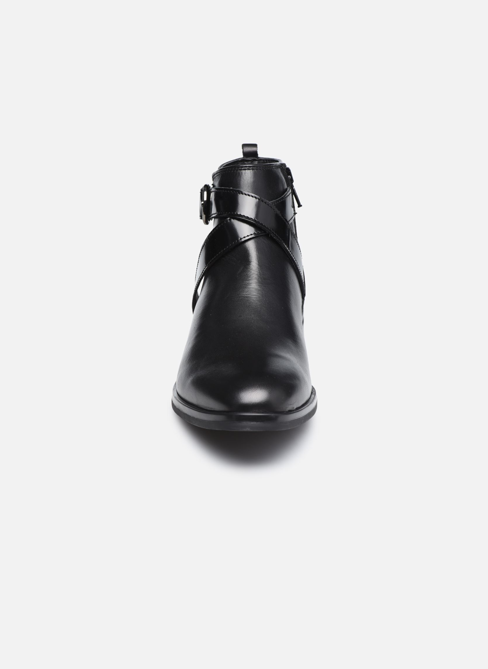 Niedrige Ankle Boots Amélie damen schwarz Georgia Rose Niedrige Ankle Boots Amélie damen schwarz NOIR