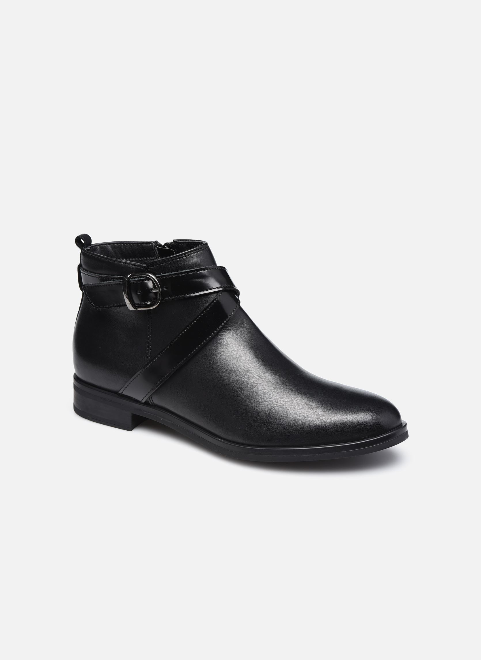 Niedrige Ankle Boots Amélie damen schwarz Georgia Rose Niedrige Ankle Boots Amélie damen schwarz NOIR