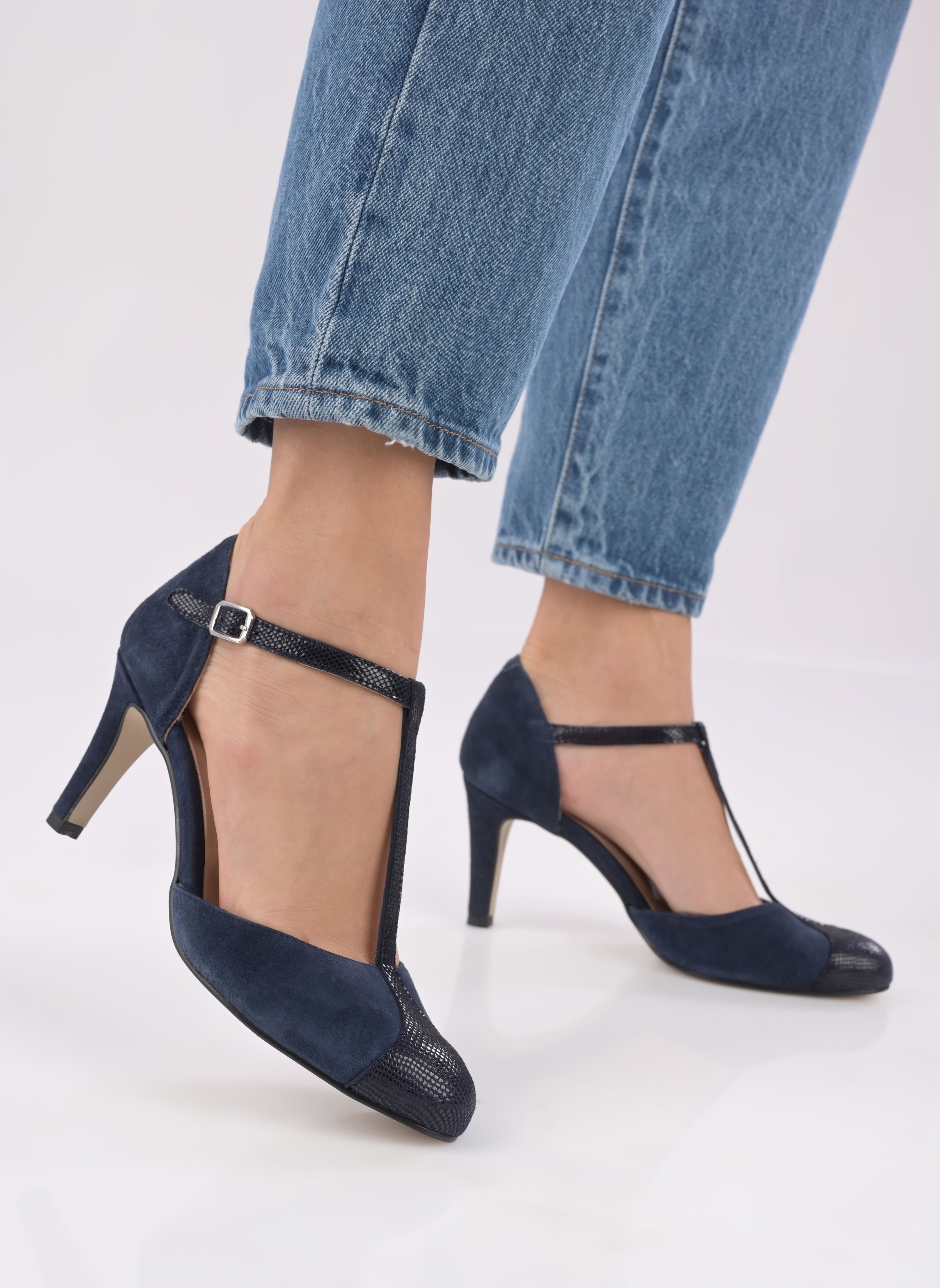 Zapatos de tacón Sao mujer azul Georgia Rose Zapatos de tacón Sao mujer azul Marine