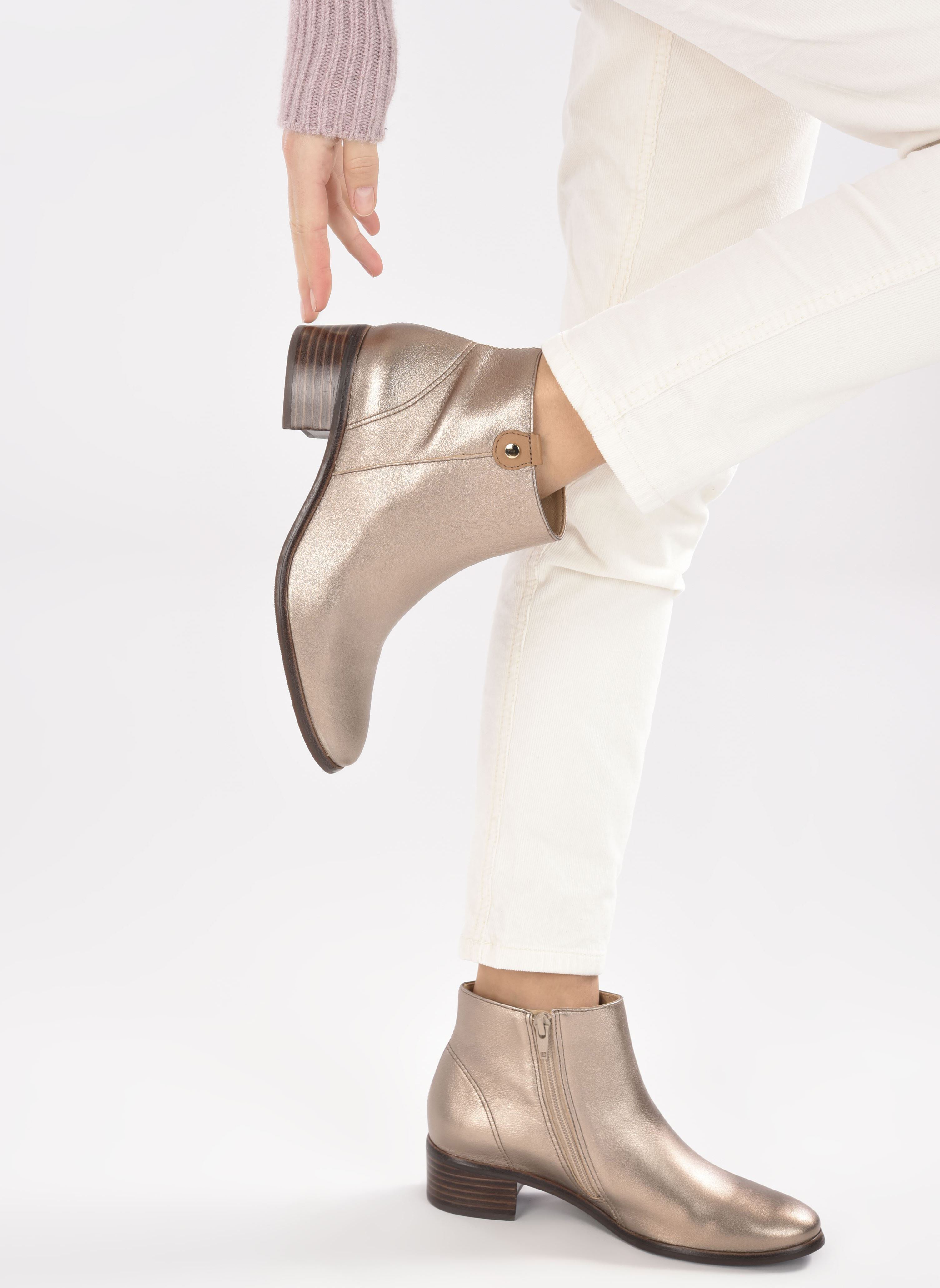 Bottines basses Wandy femme or et bronze Georgia Rose Soft Bottines basses Wandy femme or et bronze Doré