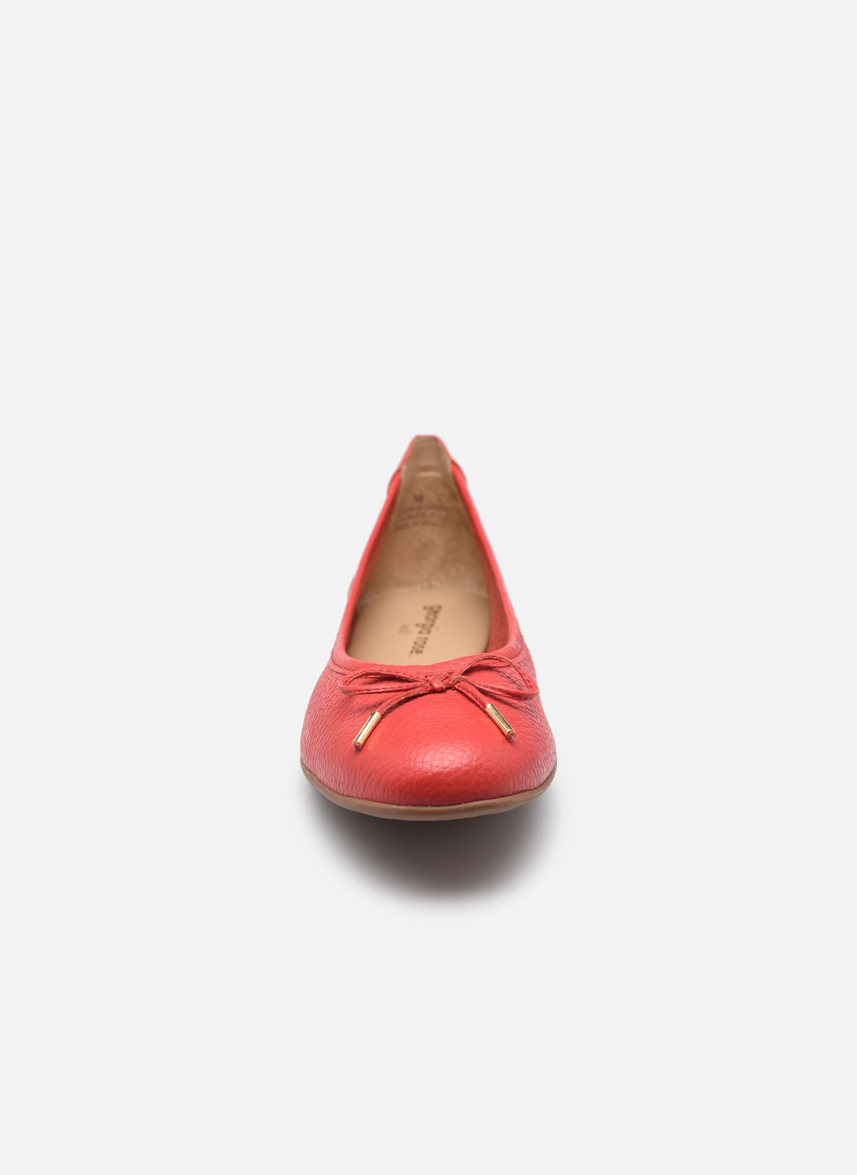 Klassieke ballerina's Wolf dames rood Georgia Rose Soft Klassieke ballerina's Wolf dames rood Rouge