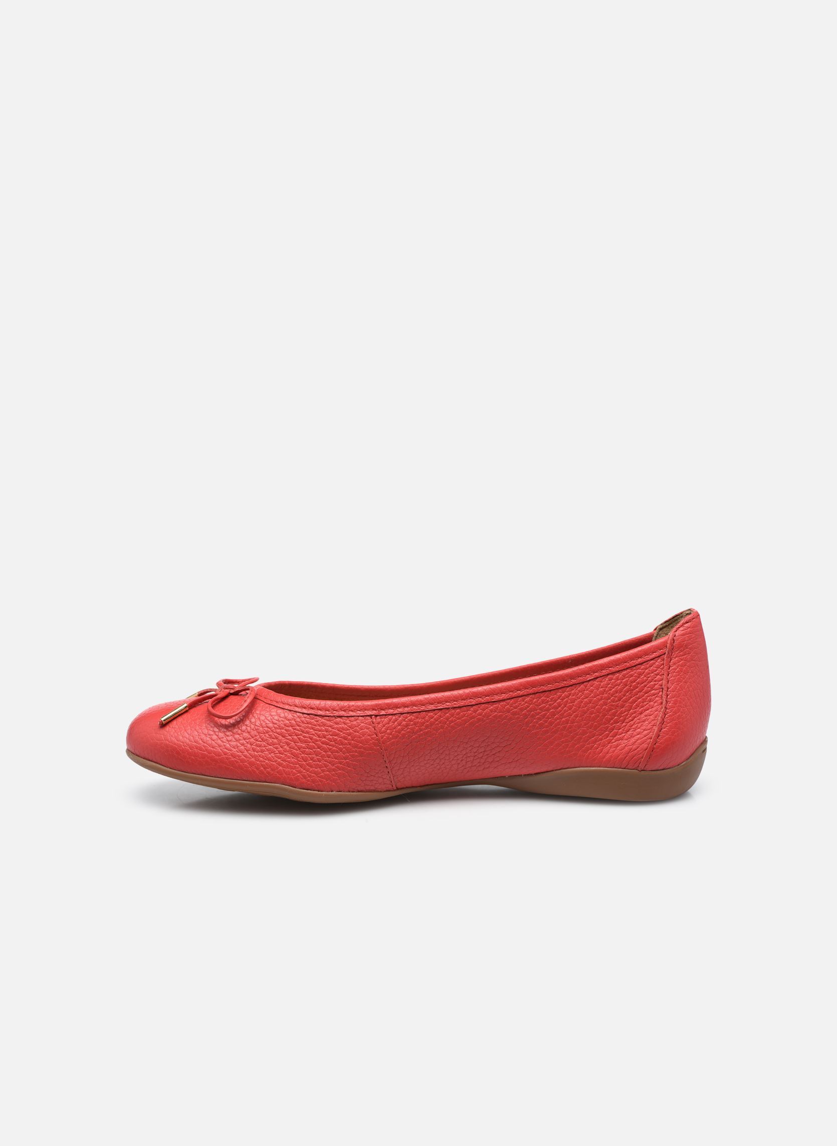 Klassieke ballerina's Wolf dames rood Georgia Rose Soft Klassieke ballerina's Wolf dames rood Rouge
