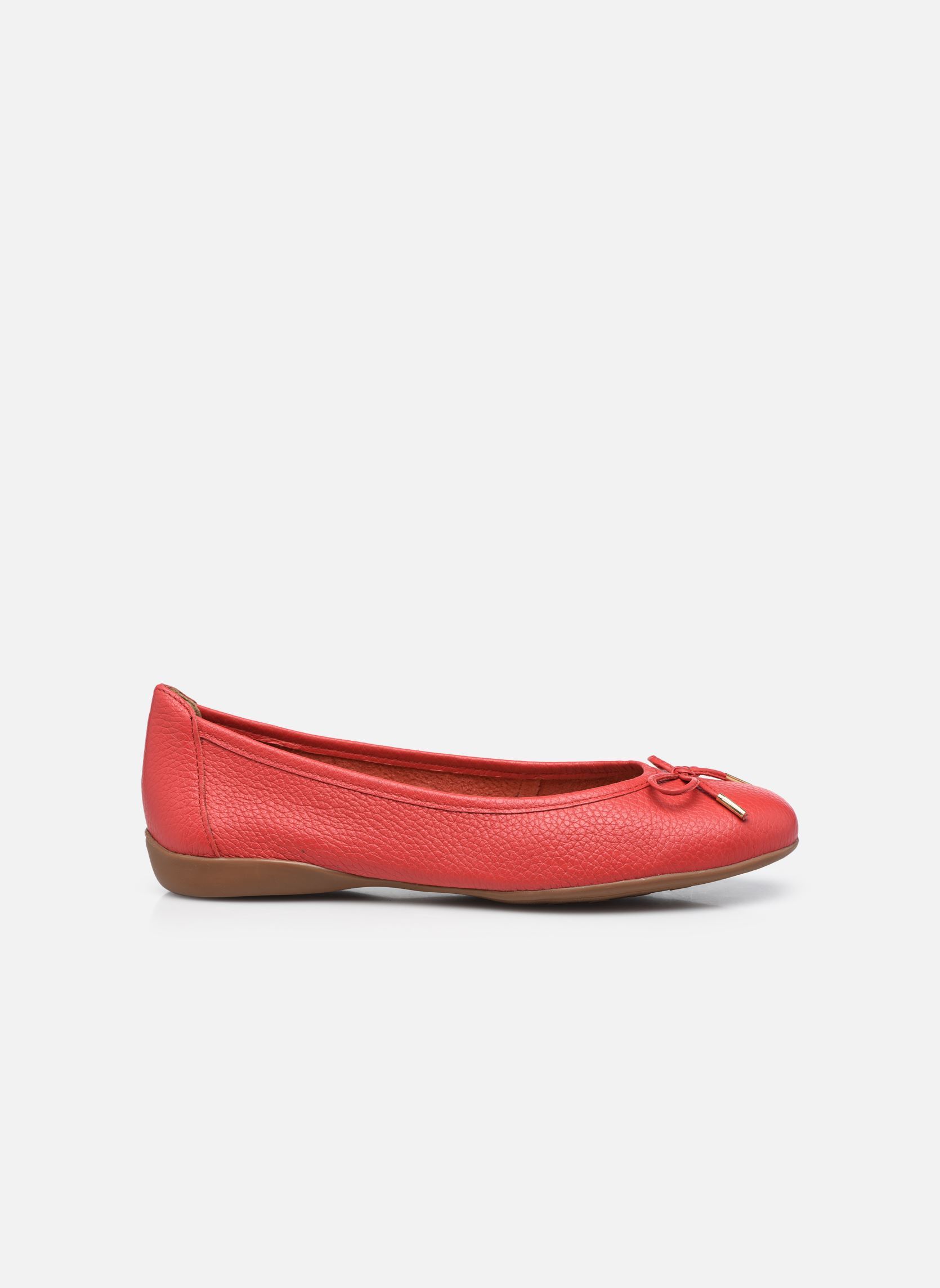 Klassieke ballerina's Wolf dames rood Georgia Rose Soft Klassieke ballerina's Wolf dames rood Rouge