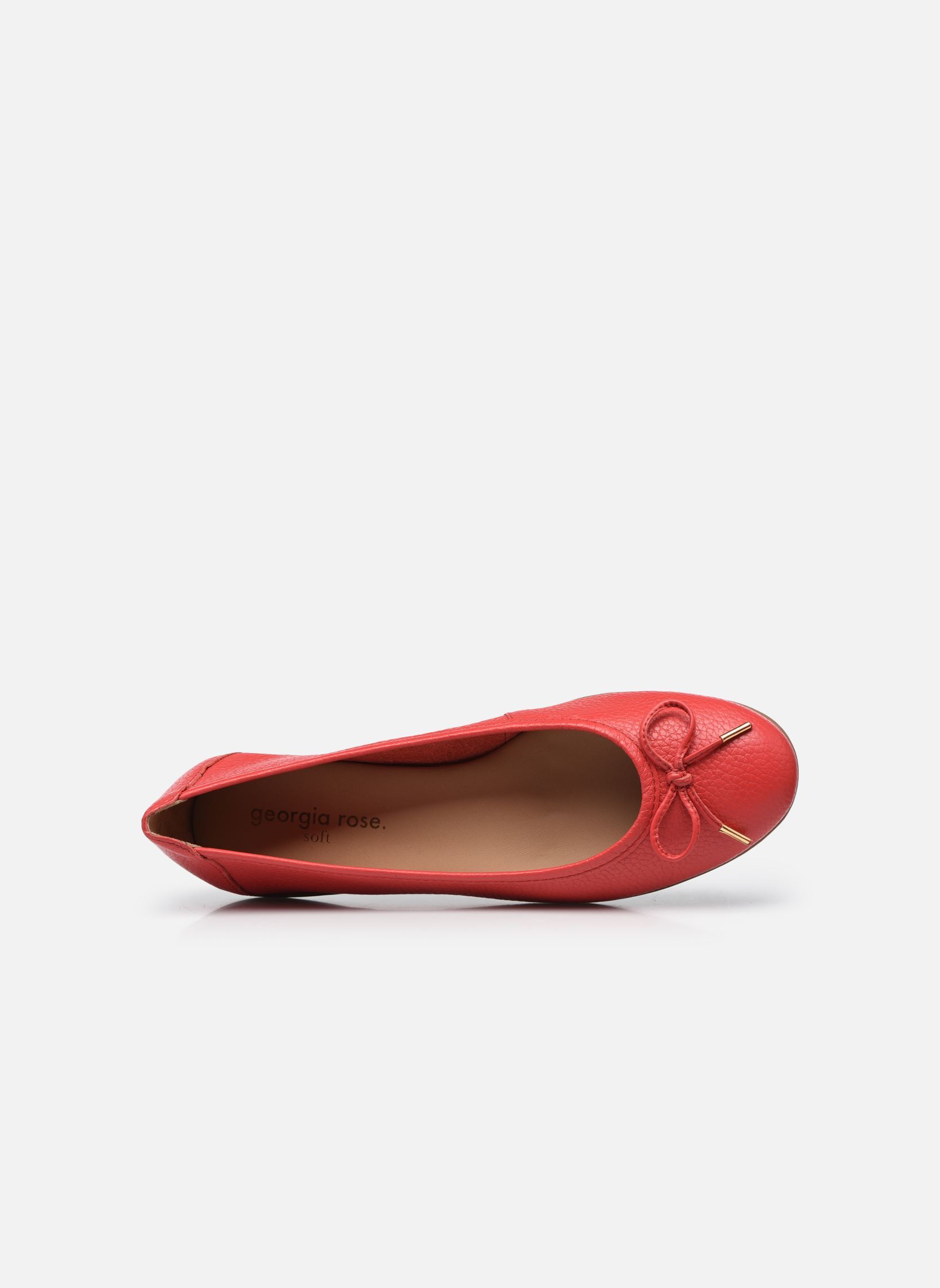 Klassieke ballerina's Wolf dames rood Georgia Rose Soft Klassieke ballerina's Wolf dames rood Rouge