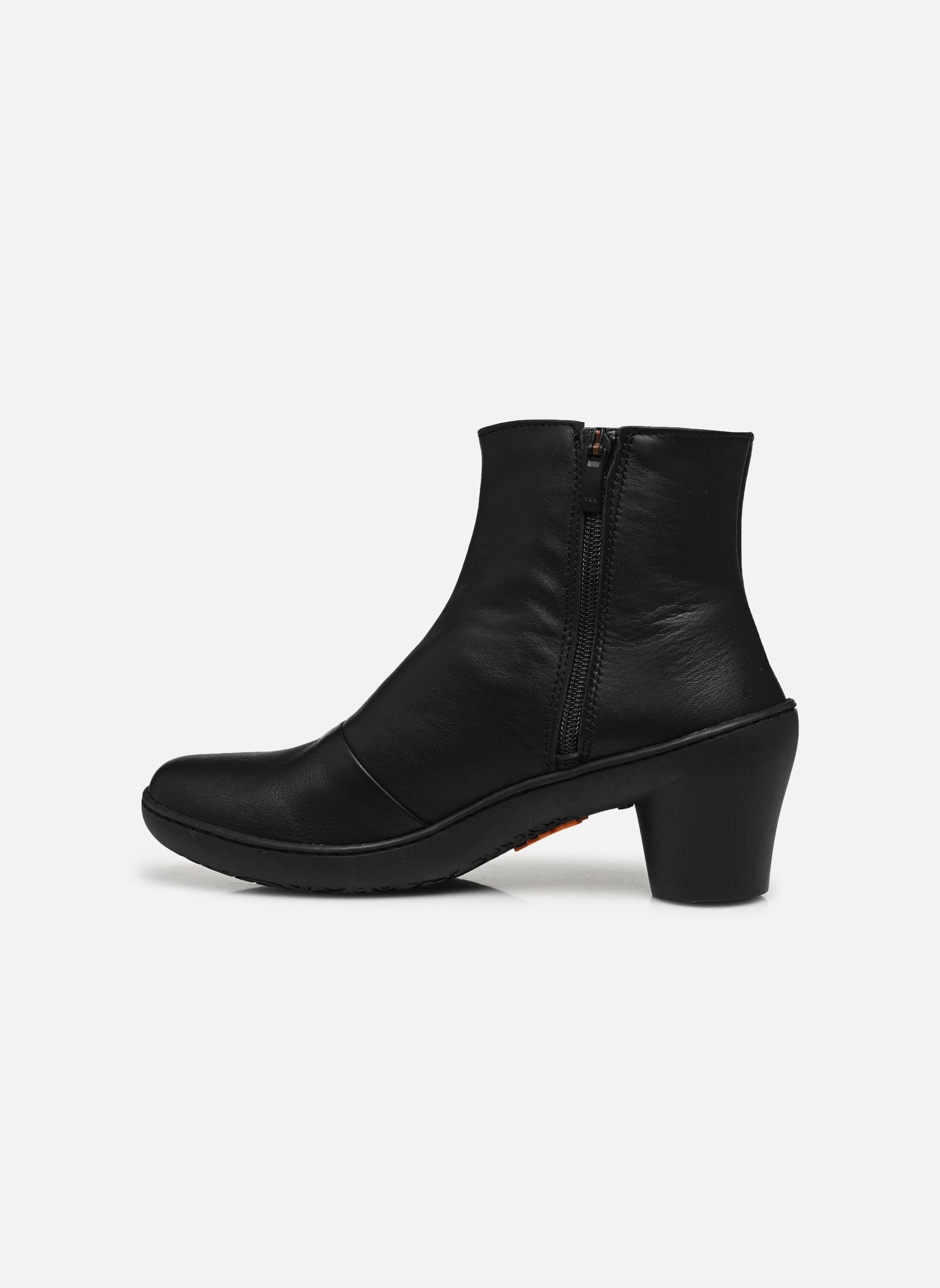 Niedrige Ankle Boots ALFAMA 1442 damen schwarz Art Niedrige Ankle Boots ALFAMA 1442 damen schwarz Black